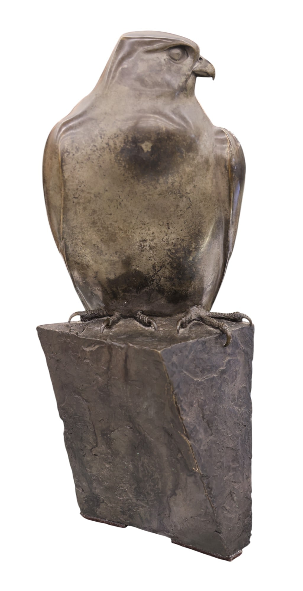 Ross Matteson "Falcon" 1989 Bronze Sculpture - 2