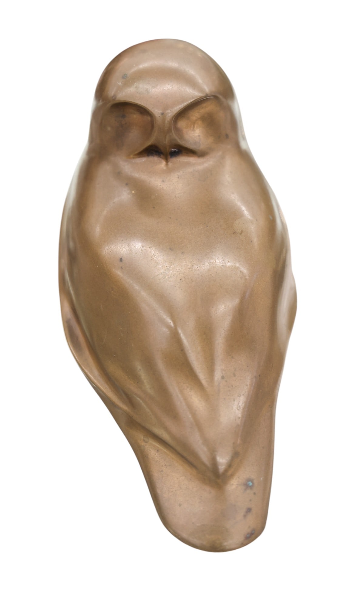 Ross Matteson "Owl" 2000 Bronze Sculpture - 2