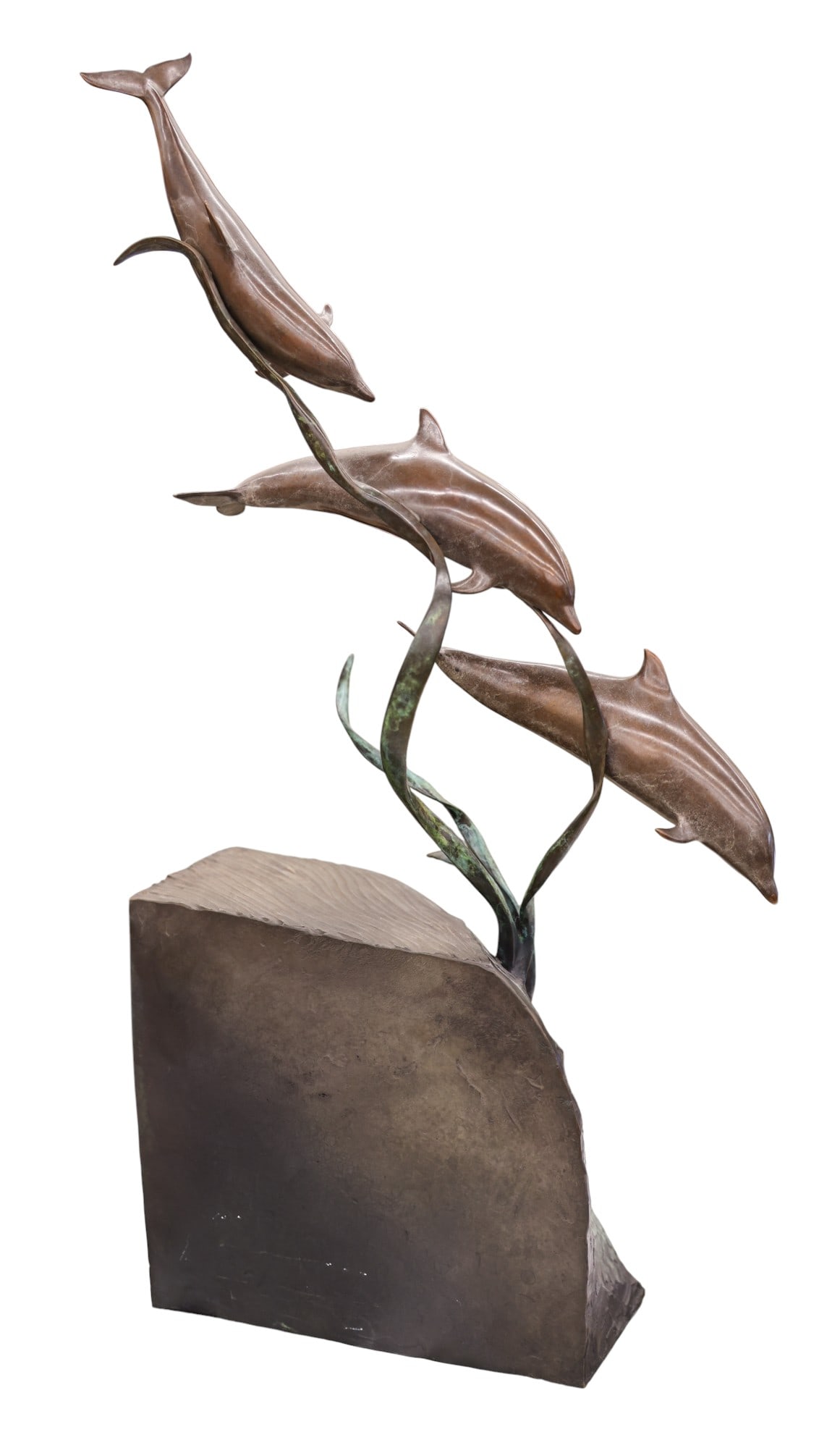 Ross Matteson "Continental Shelf" 1992 Bronze Sculpture (1 of 2)