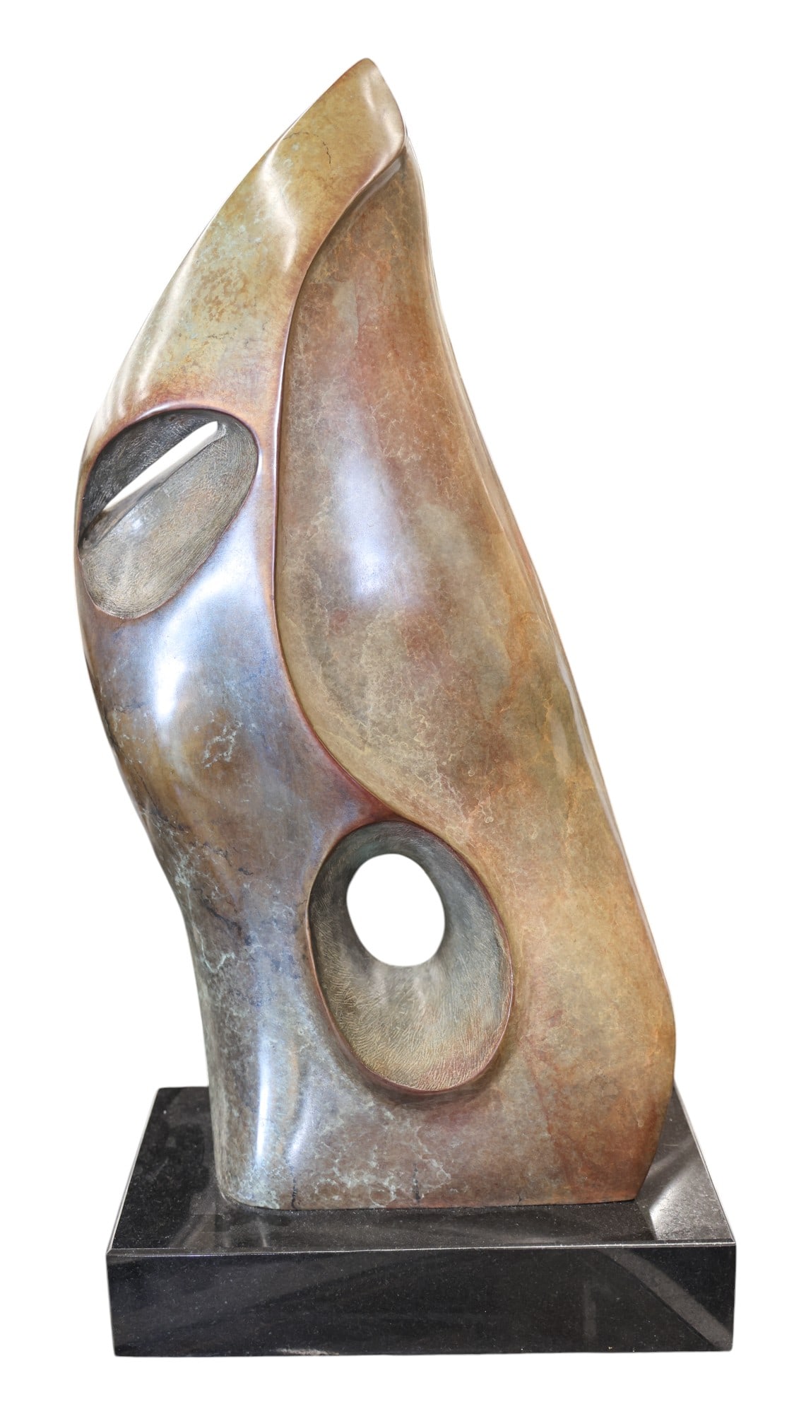 Sharon Spencer "Calling in the Dreams" 1996 Bronze Sculpture: Sharon Spencer (20/21st Cent. Washington) "Calling in the Dreams" 1996 Bronze Sculpture 19"x9.5". Signed and numbered 9 of 50 edition. Excellent condition. It weighs 29 pounds.