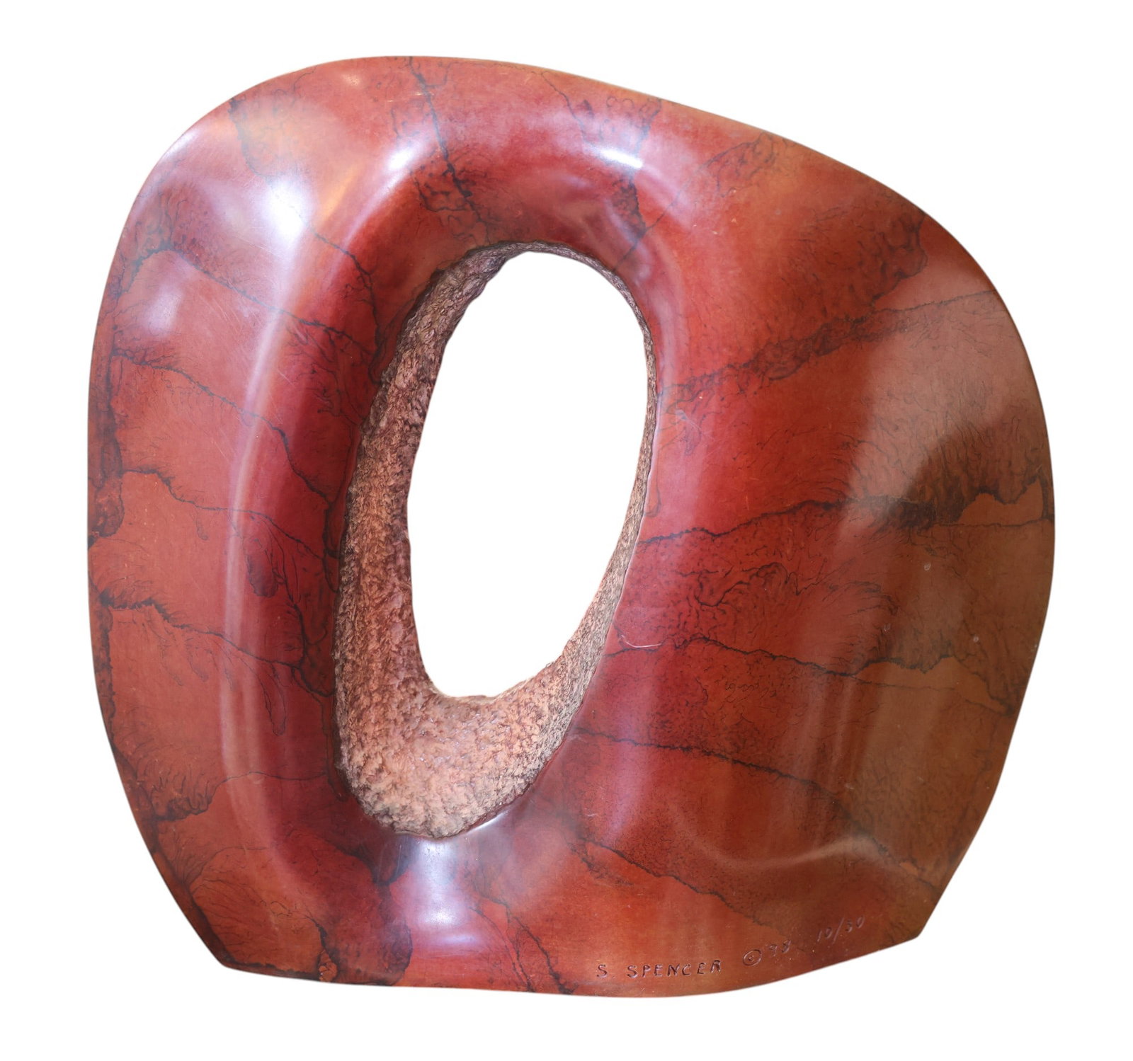 Sharon Spencer "Portal" 1998 Bronze Sculpture - 2