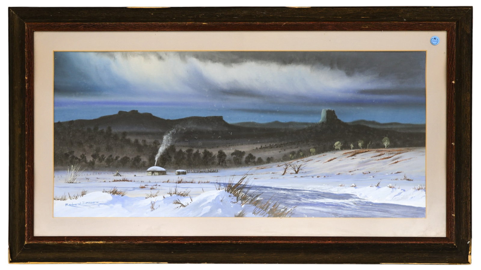 Robert Draper "Summer Home" Acrylic and Pastel on Board - 2