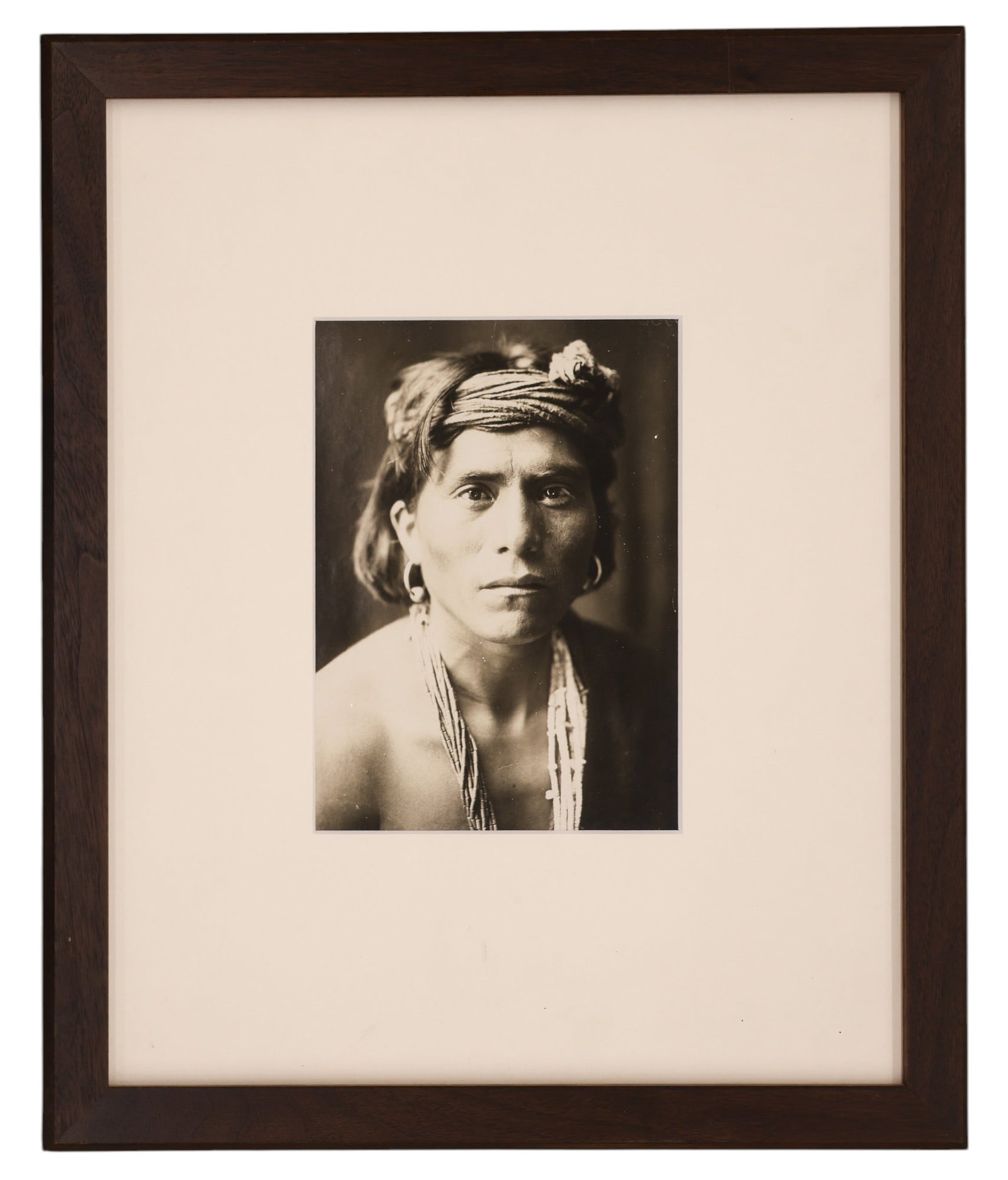 Edward Curtis "Nova - Walpi" 1906 Gelatin Silver Print - 2