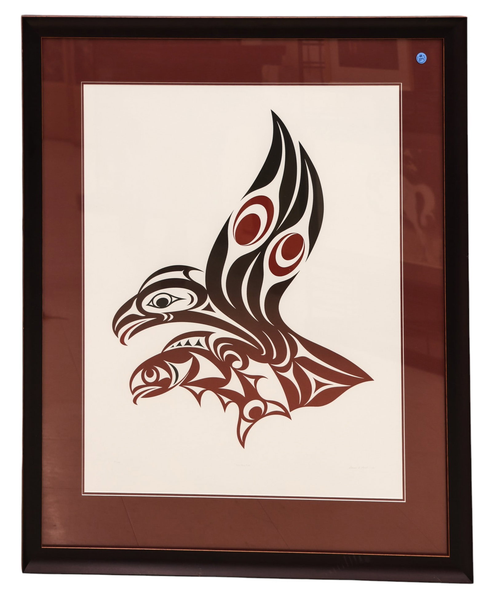 Susan Point "Protector" 2006 Northwest Coast Serigraph - 2