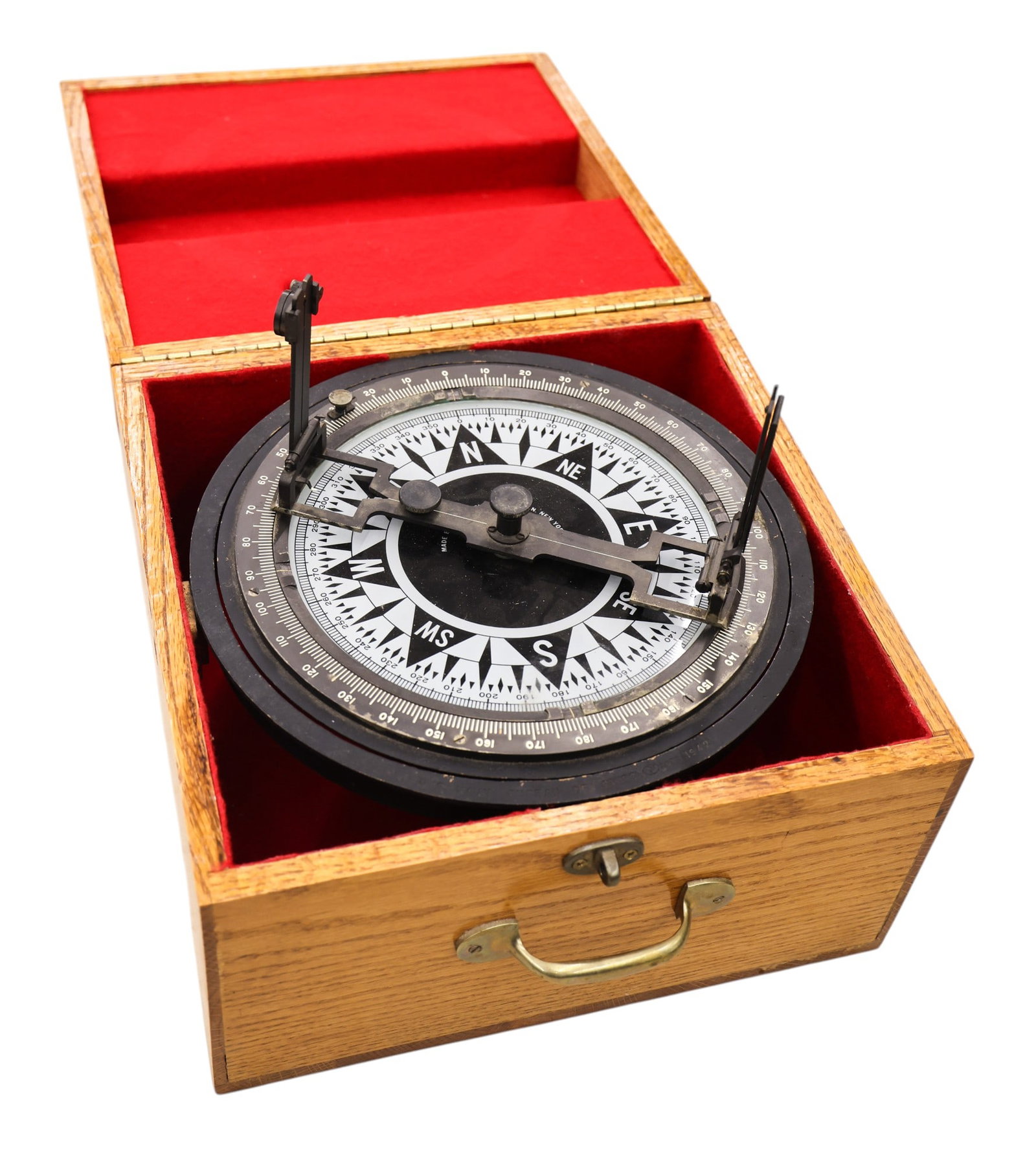 WWII US Navy Lionel Ship's Compass in Box (1 of 3)
