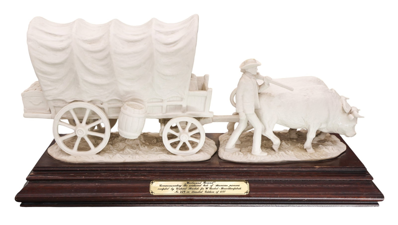 1971 Goebel "Westward Bound" Bisque Limited Edition Sculpture (1 of 1)