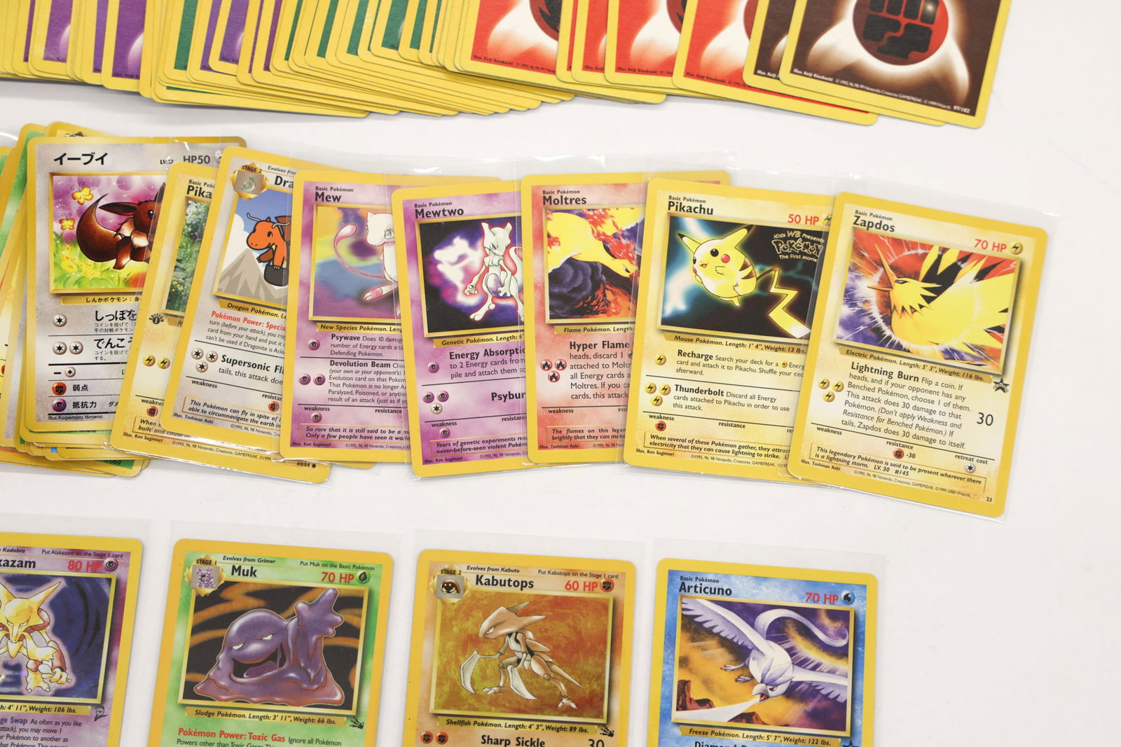 Approx. 200pc Vintage Pokemon WOTC Era Cards and Holos - 2