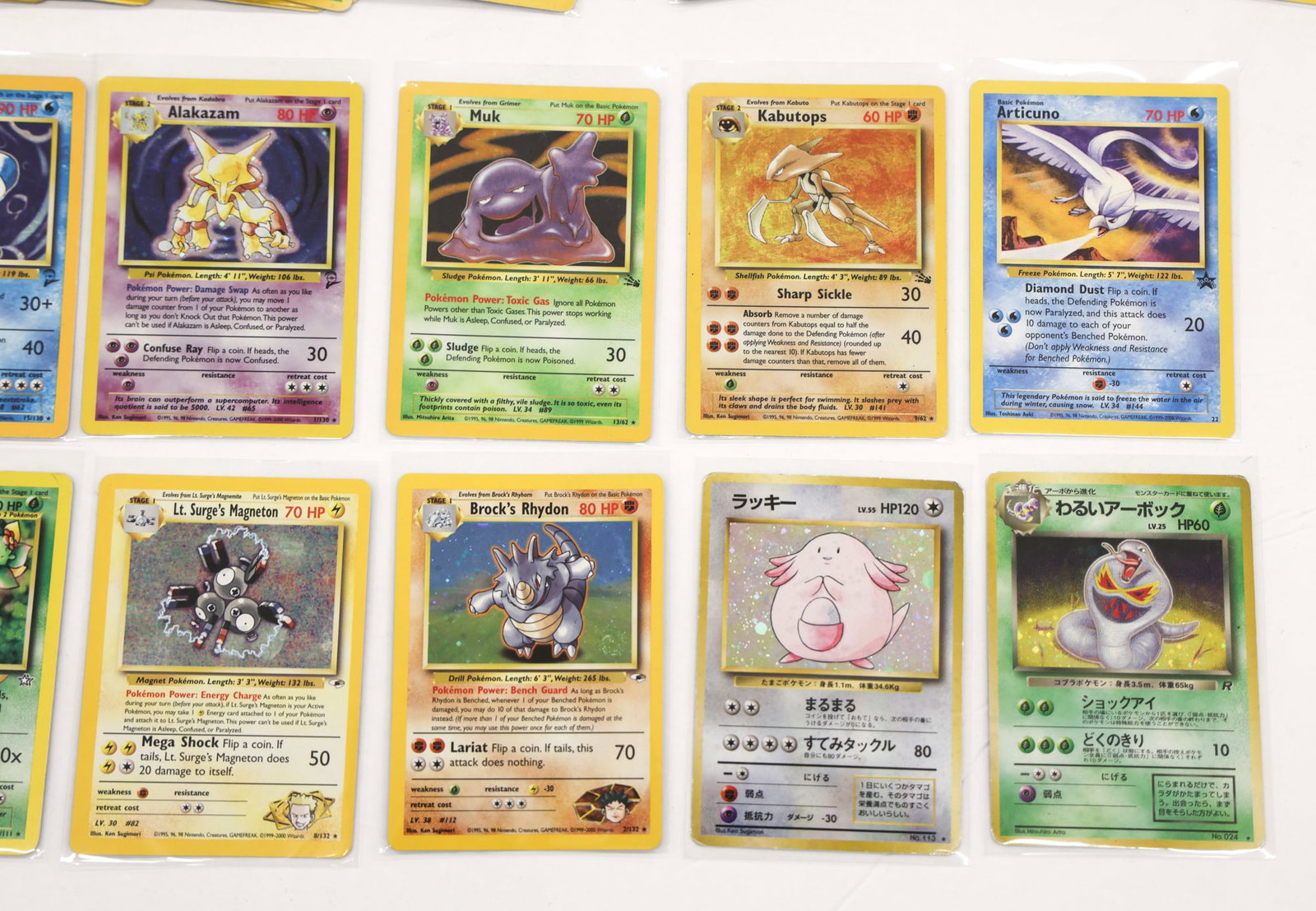 Approx. 200pc Vintage Pokemon WOTC Era Cards and Holos - 4