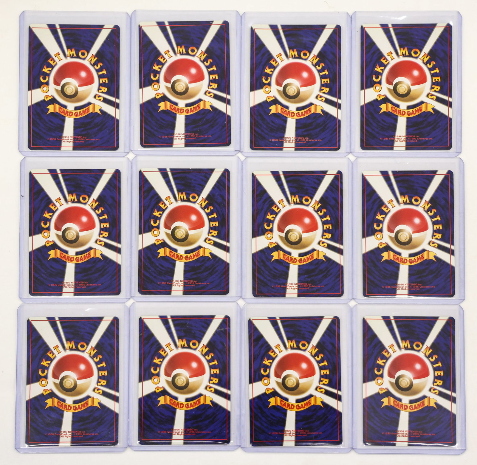 12pc Vintage Japanese Pokemon Holo Cards Near Mint - 2