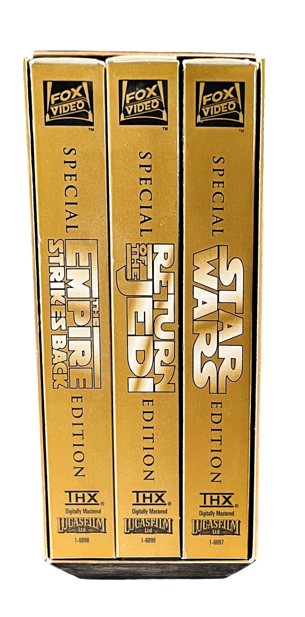 3pc Star Wars Trilogy Special Edition VHS Set - 2