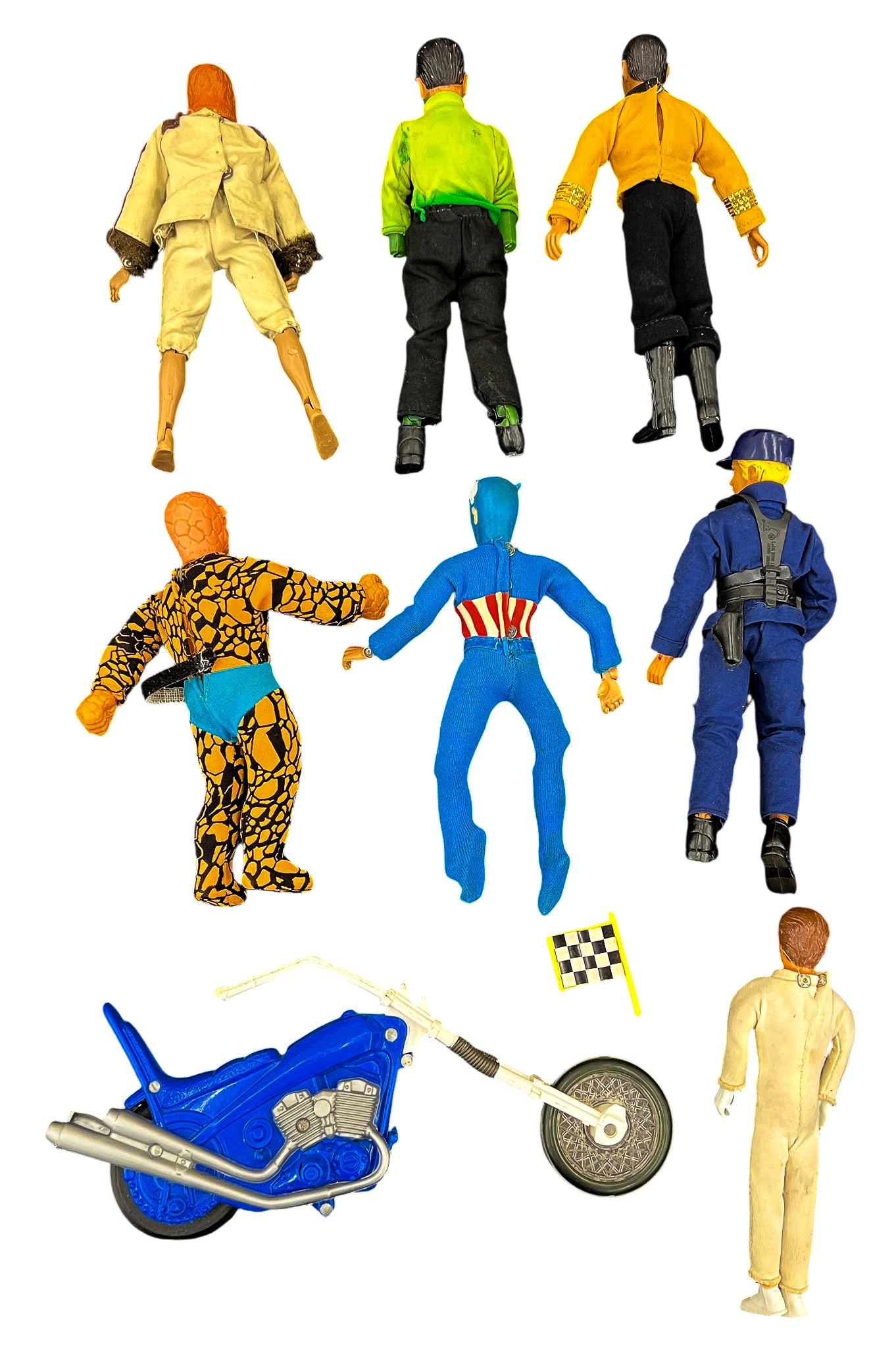 8pc Action Figures etc. - 2