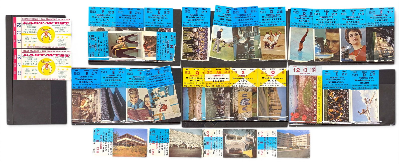 50pc UW Huskies, Mariners, Sonics, Rose Bowl and Concert Tickets - 2