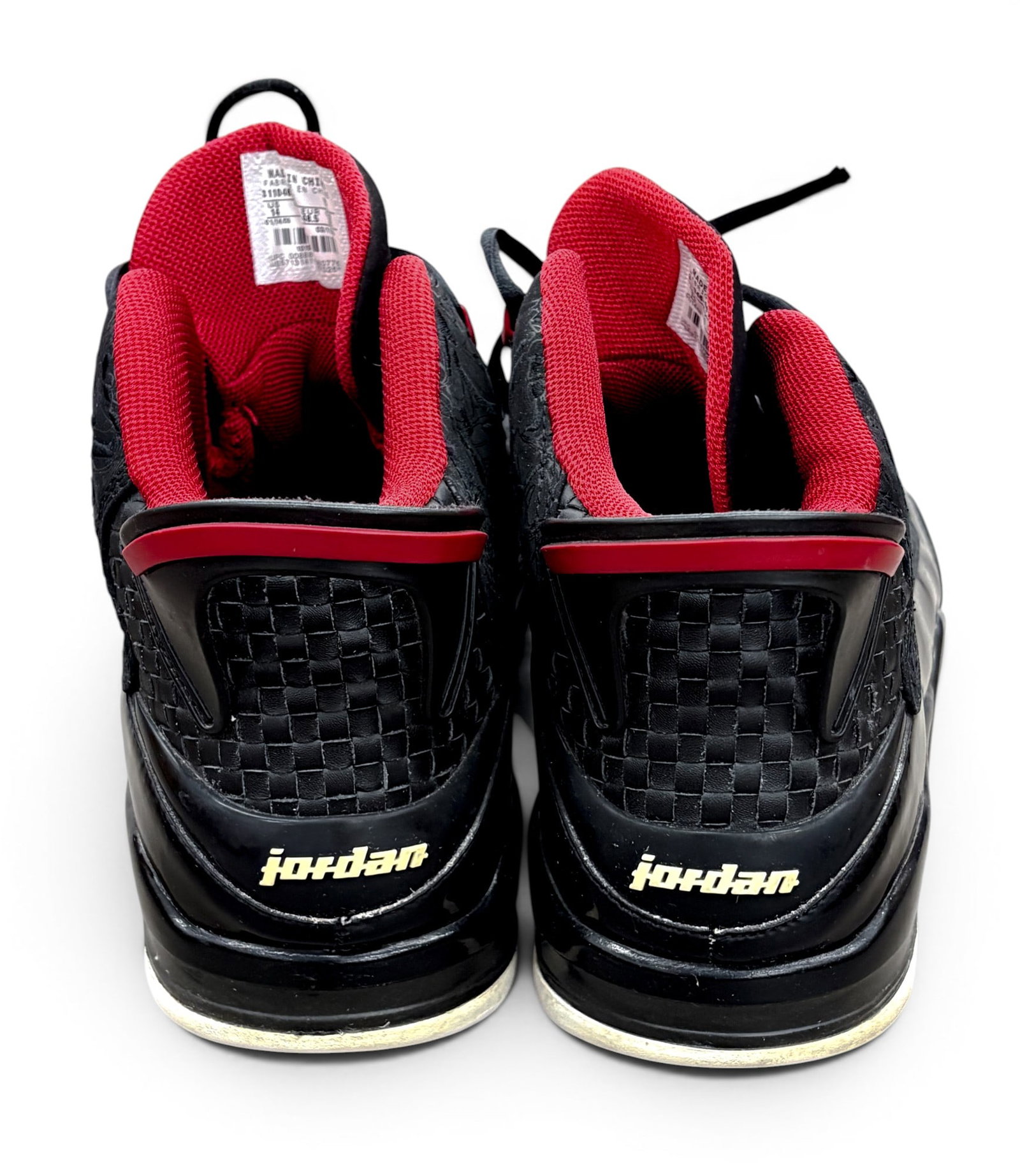 Pair of 2008 Nike Air Jordan Dub Zero Sneakers - 3