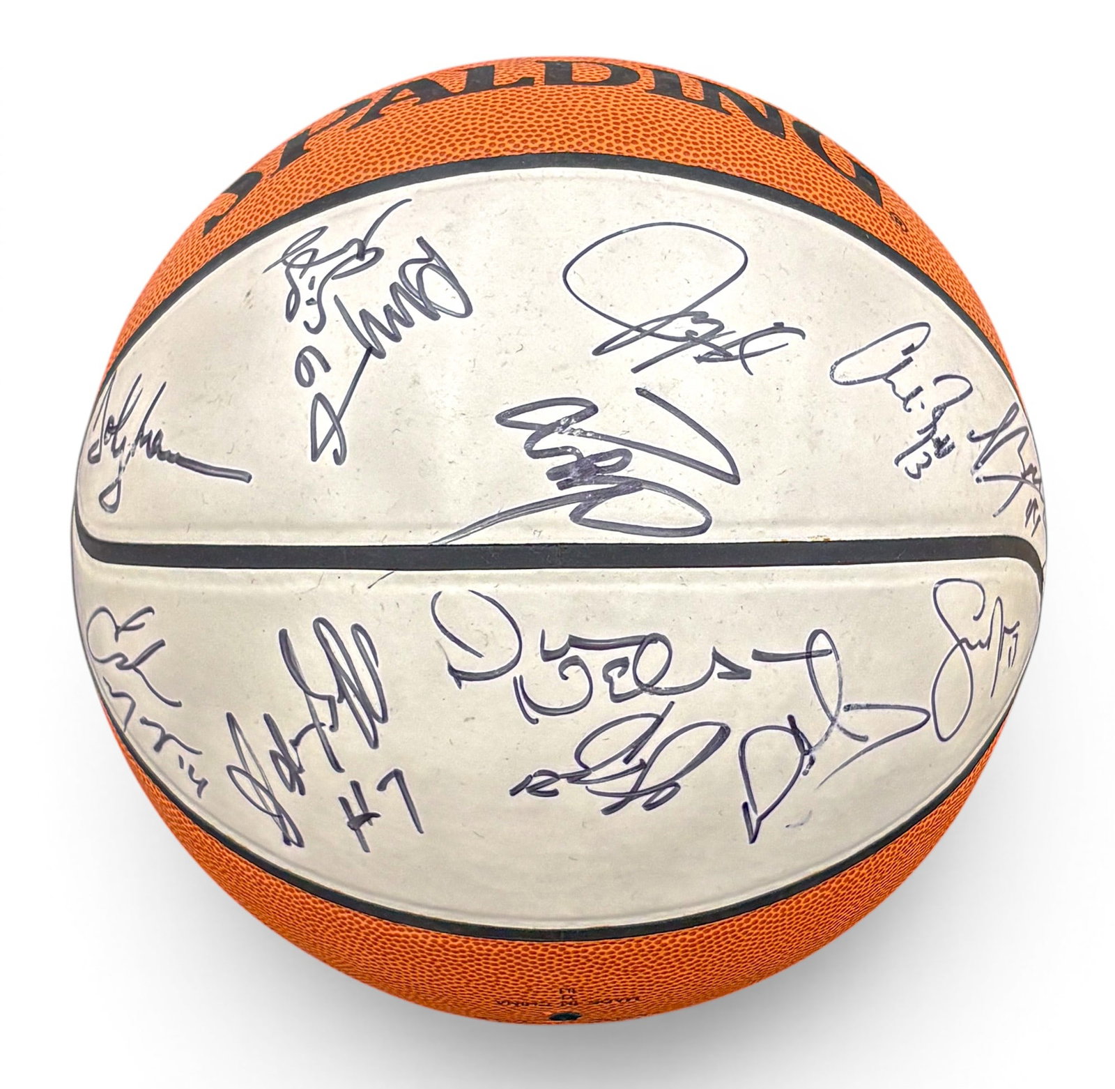 2001-02 Team Signed Dallas Mavericks Basketball - 2