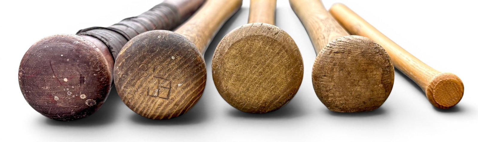 5pc Vintage Baseball Bats - 3