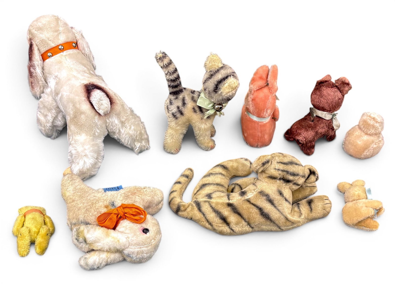 9pc Vintage Plush Toys - 2