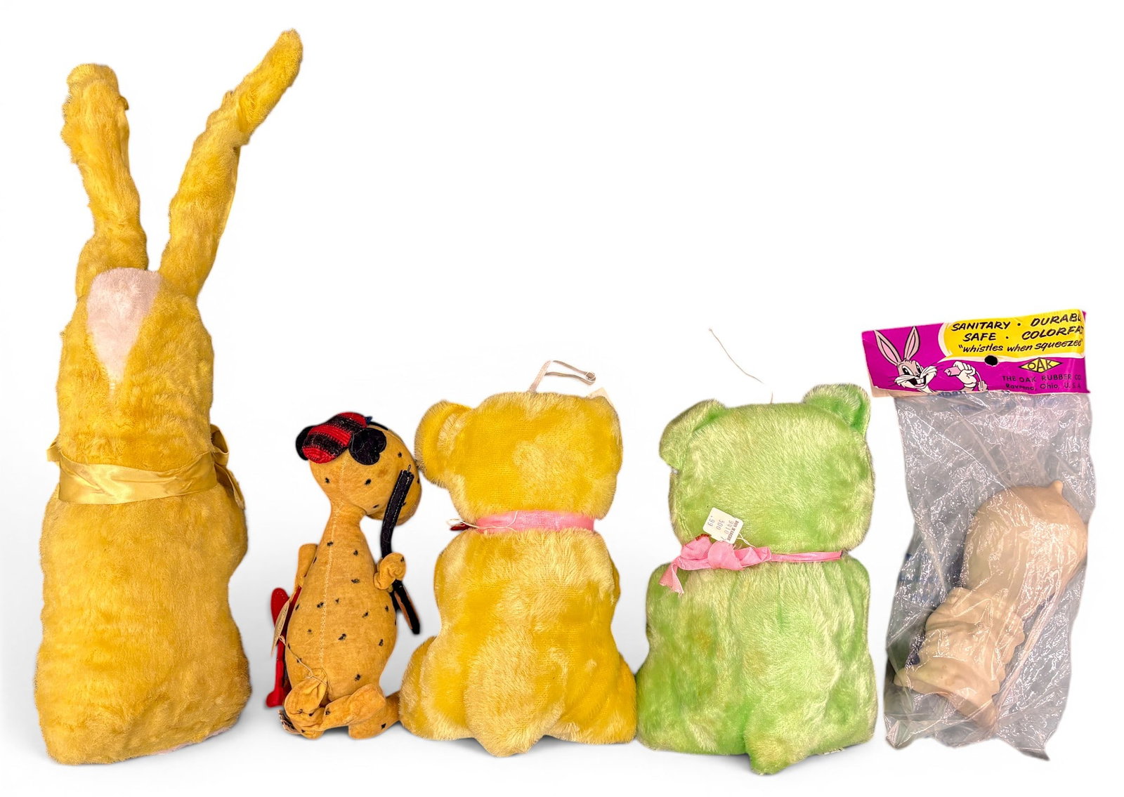 5pc Vintage Plush Toys etc. - 2