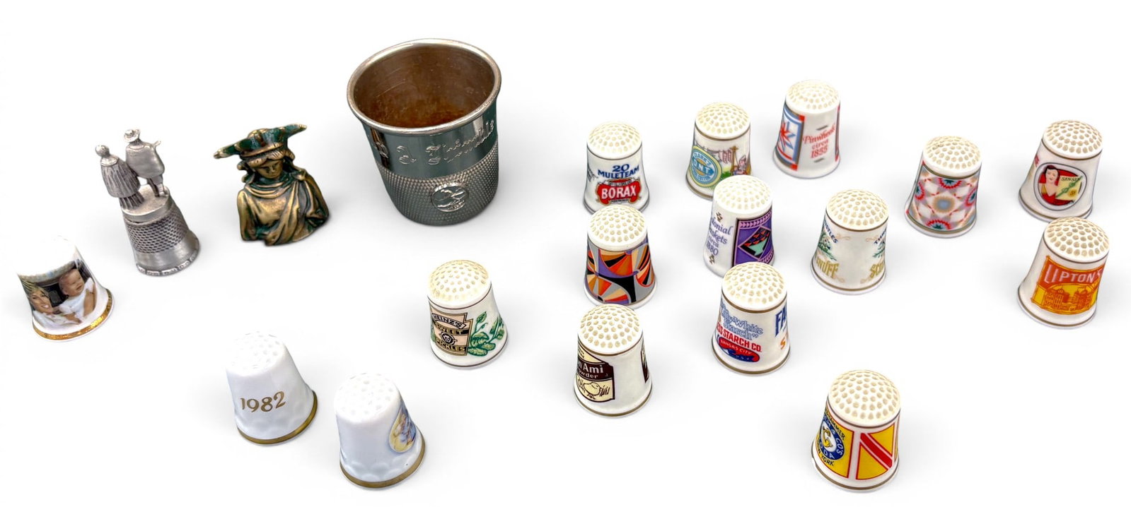 Large Collection of Thimbles - 2