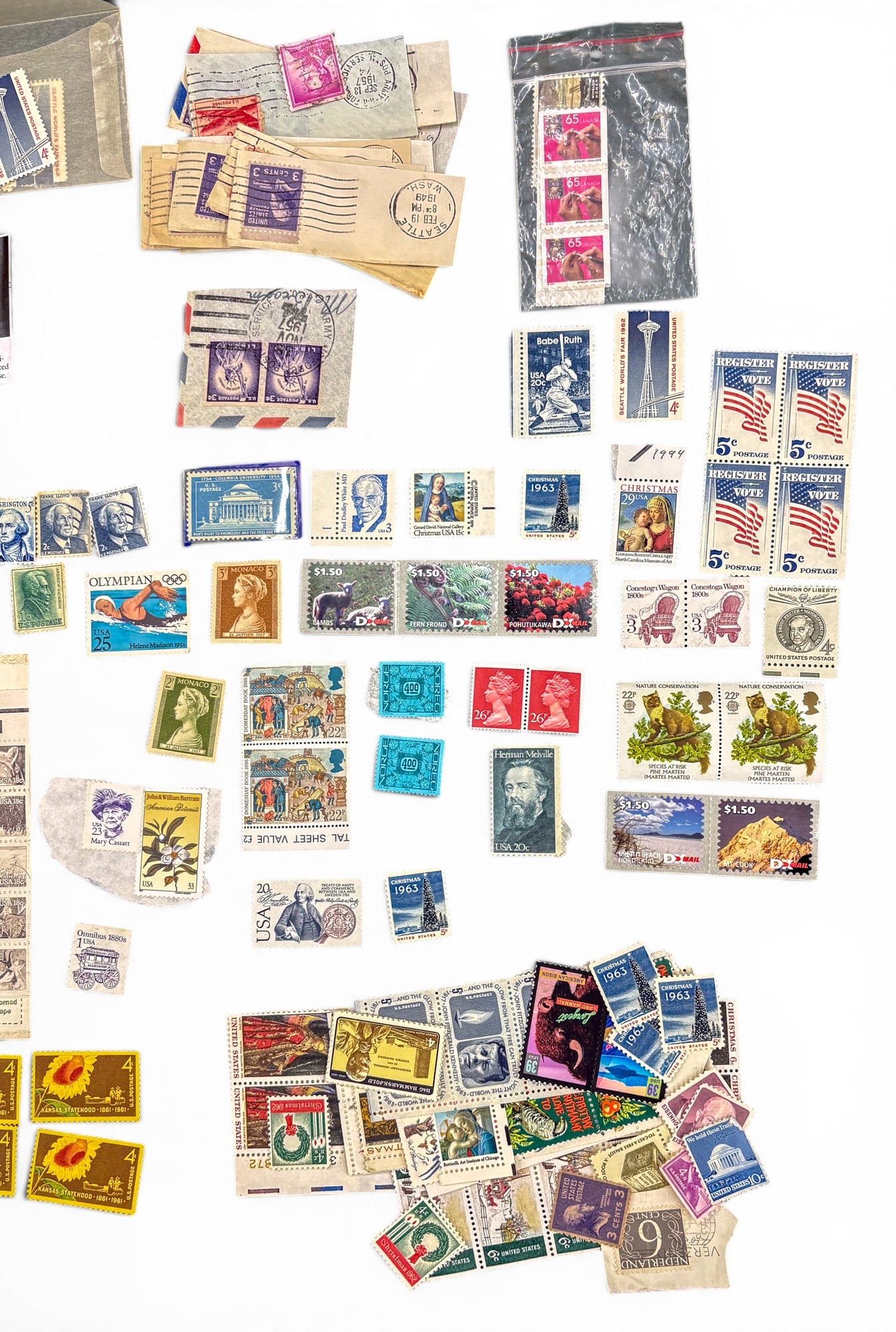 Box of Large Stamp Collection - 2