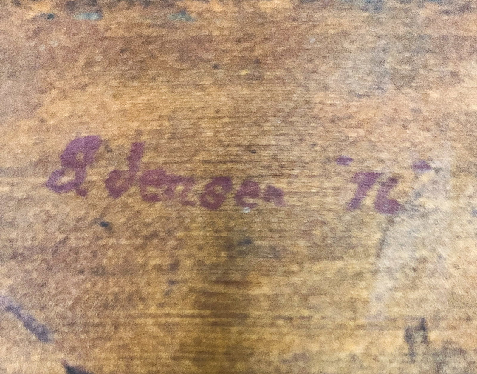 Scott Jensen 1976 Carved Cedar Panel - 2