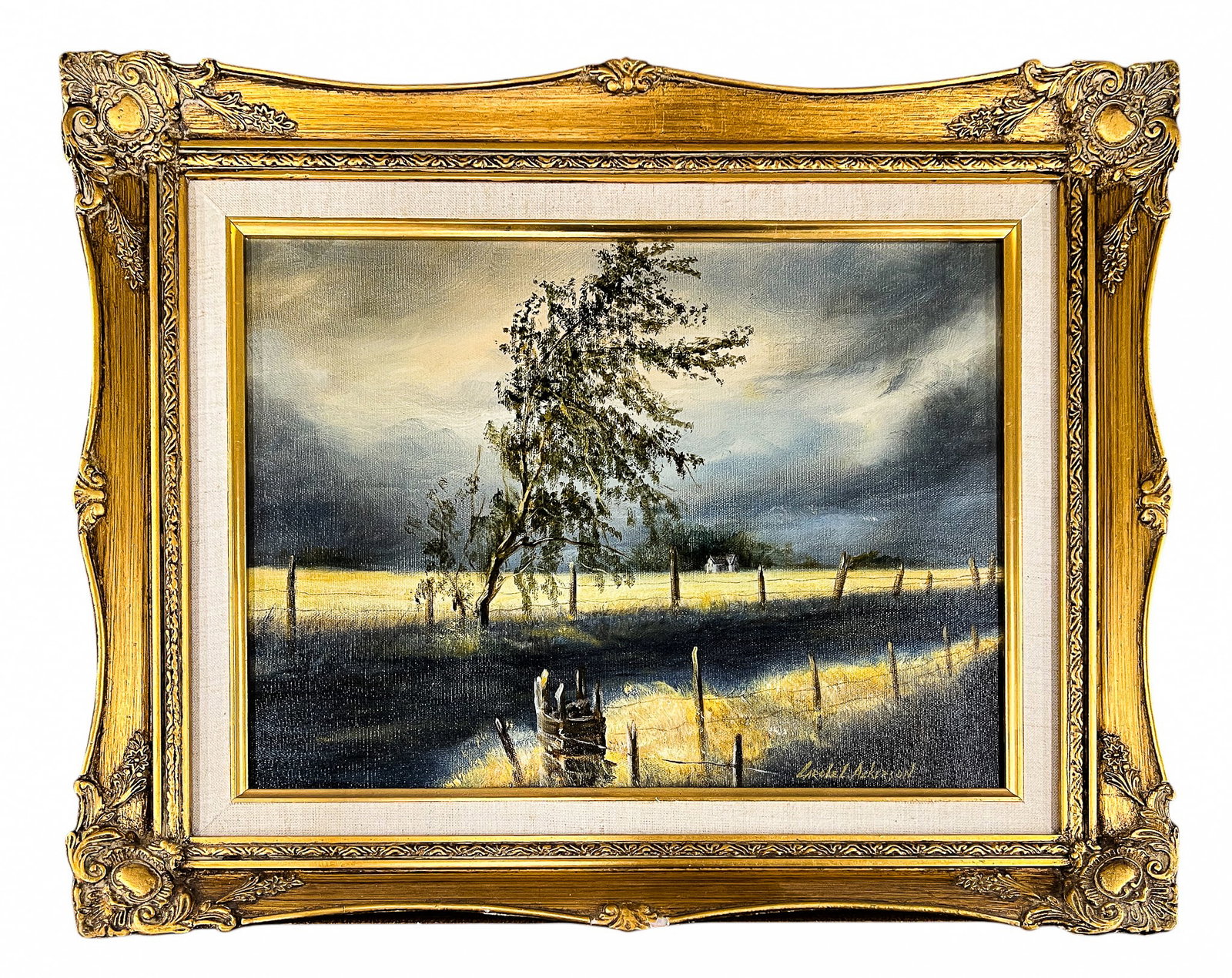 Carole L. Ackerson "Coming In" Oil on Canvas - 2