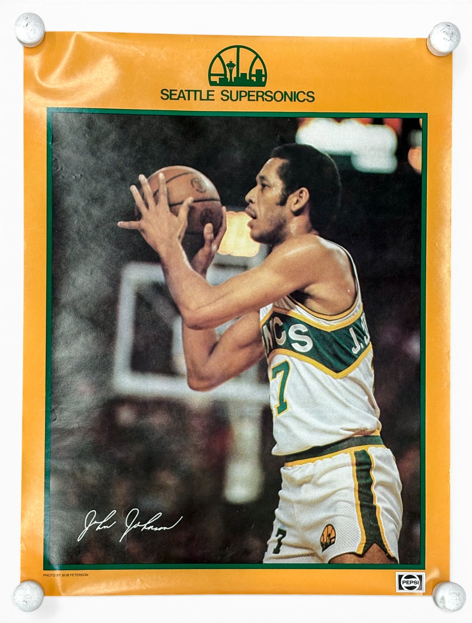 30pc 1970s-90s Seattle SuperSonics Posters - 2