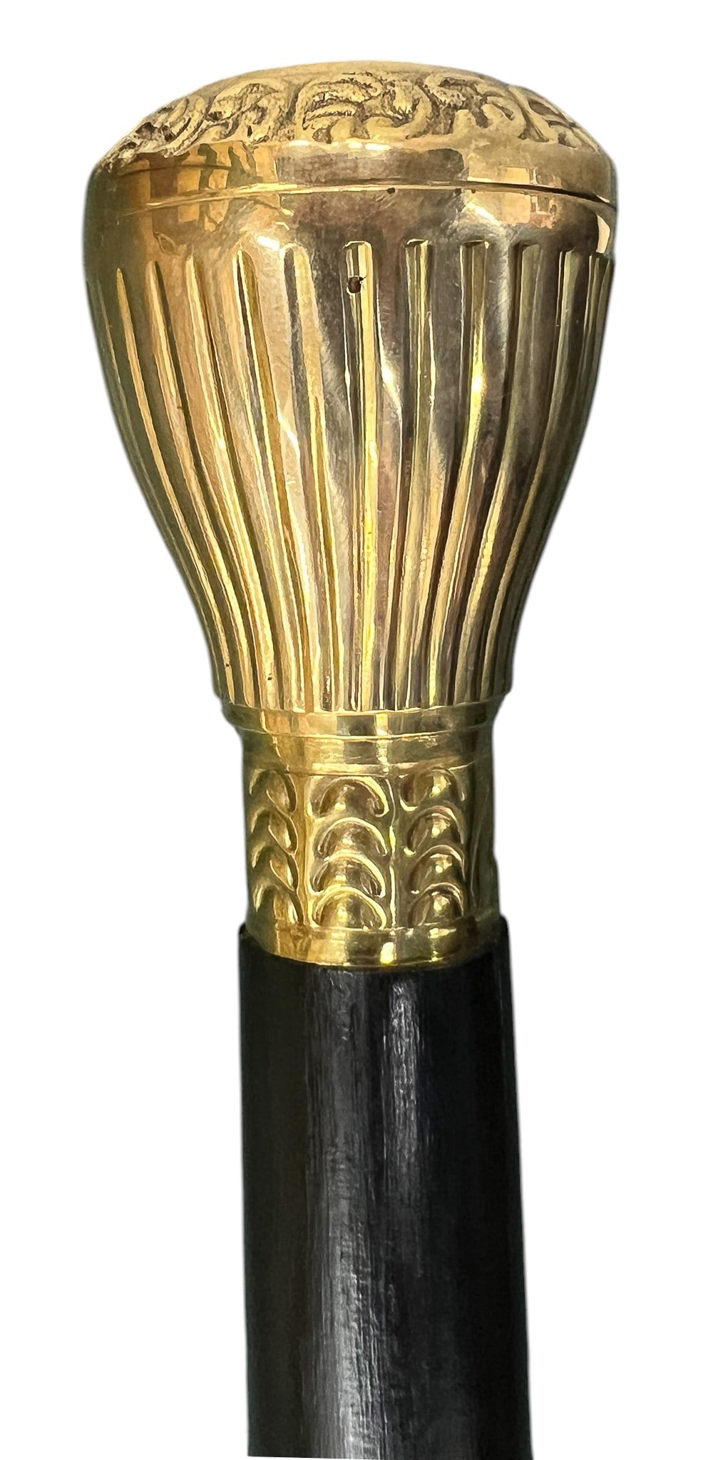 United States Liberty Half Dollar Topper Walking Stick - 2