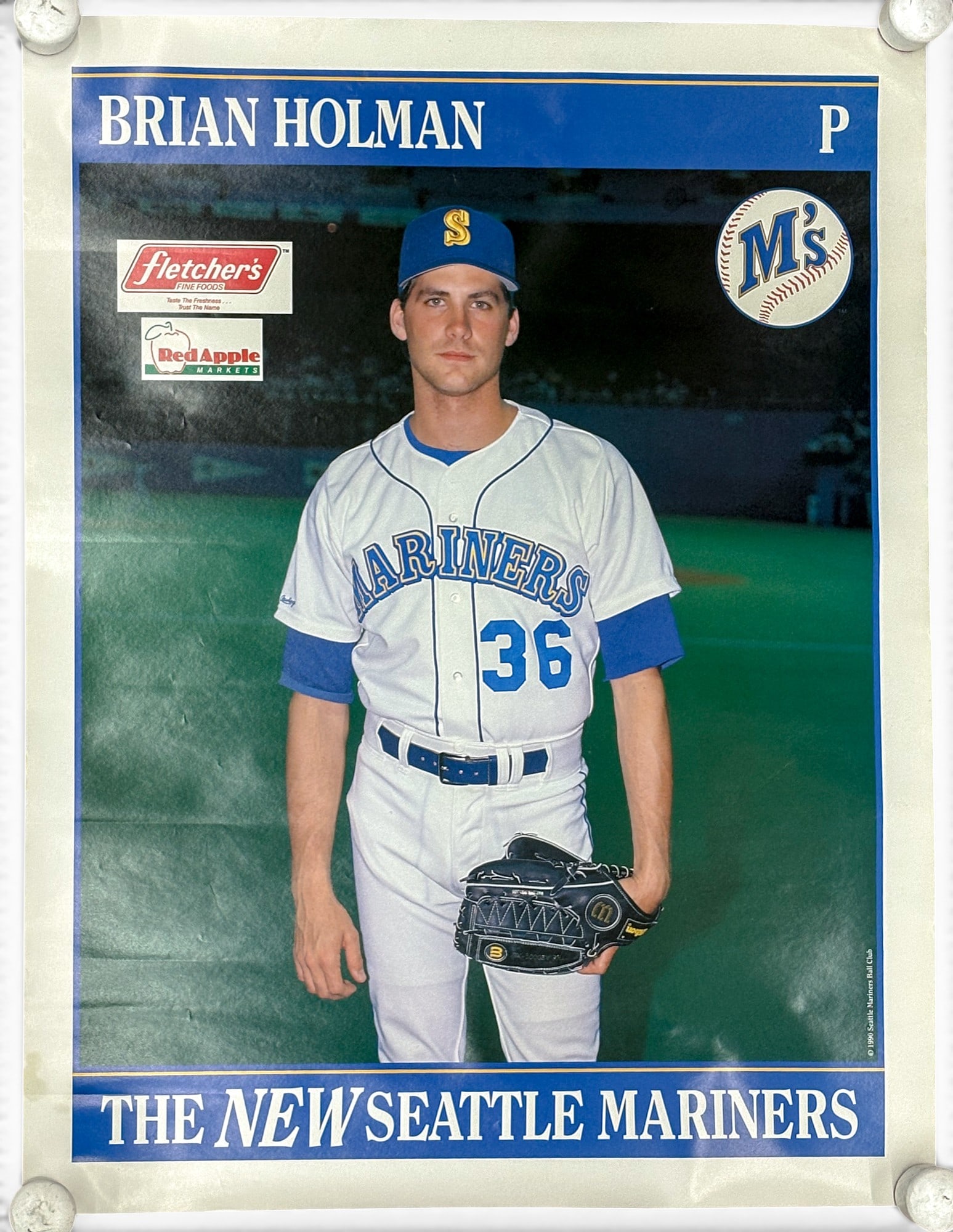 10pc 1983 Seattle Mariners-The Beach Boys Doubleheader Poster etc. - 4