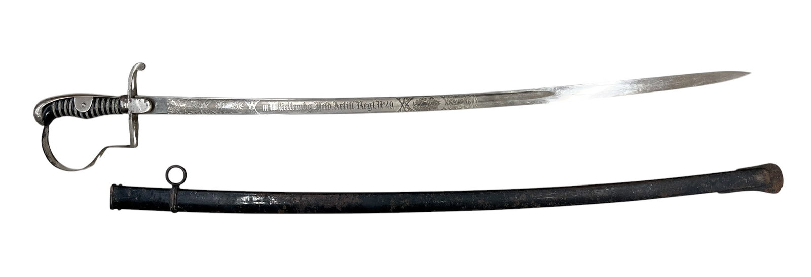 World War I German Imperial Artillery Officer's Sword - 2