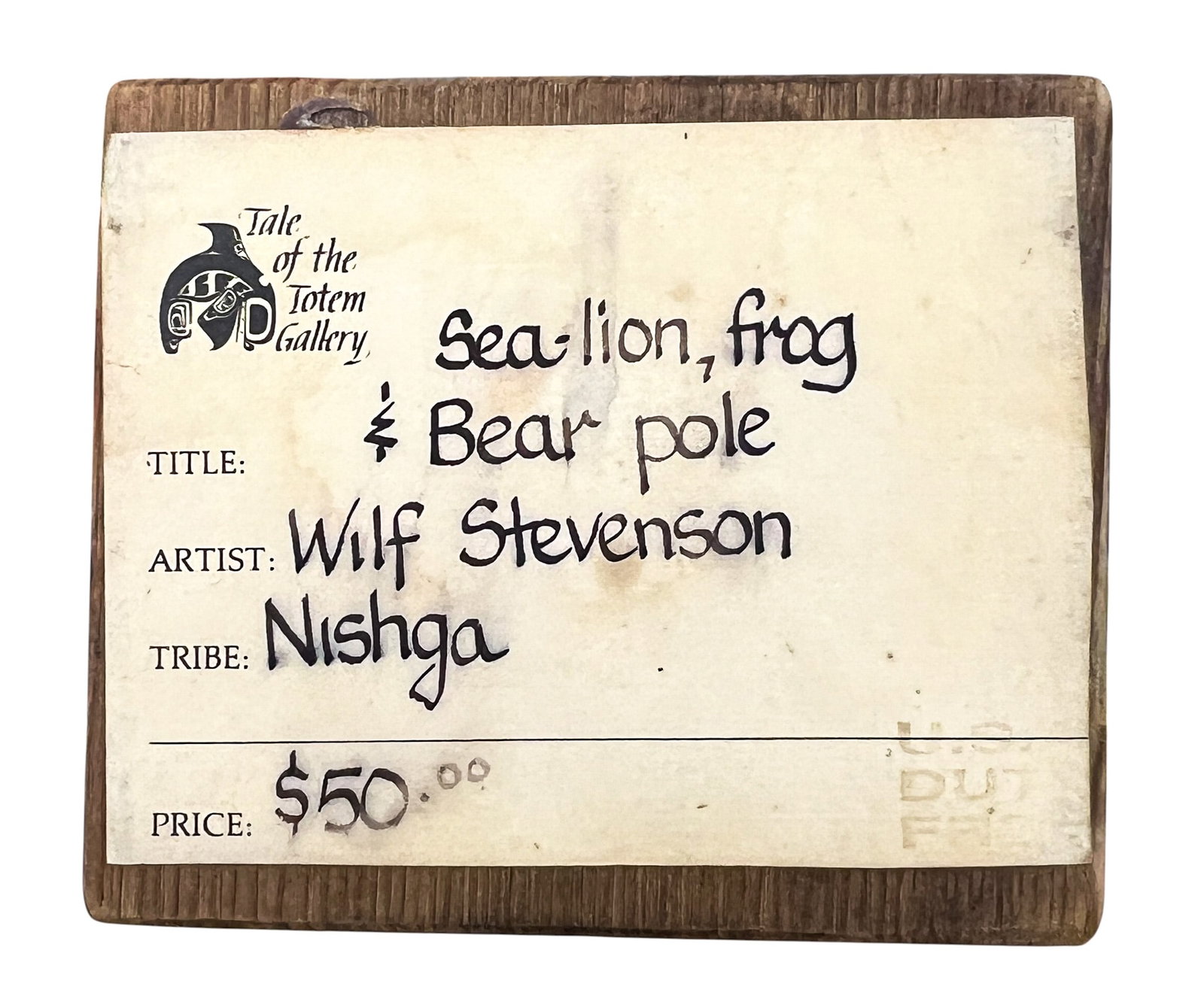 Wilf Stevenson Totem Pole - 4