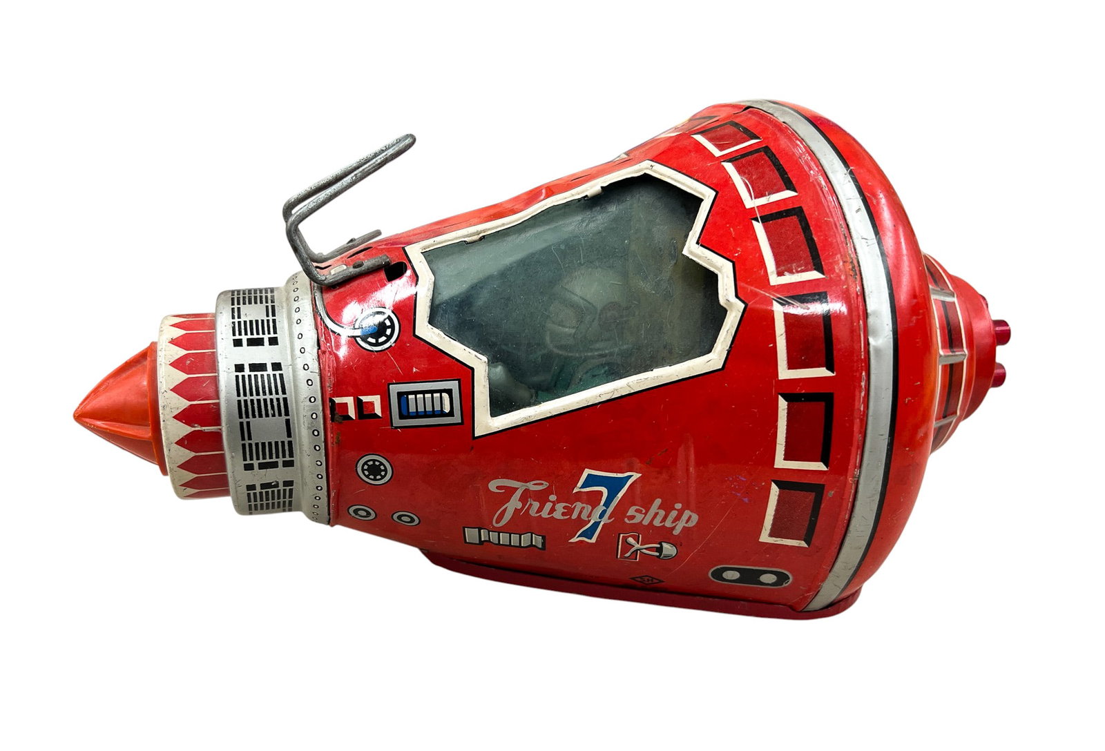 1950s Horikawa Friendship 7 Tin Toy Capsule - 3