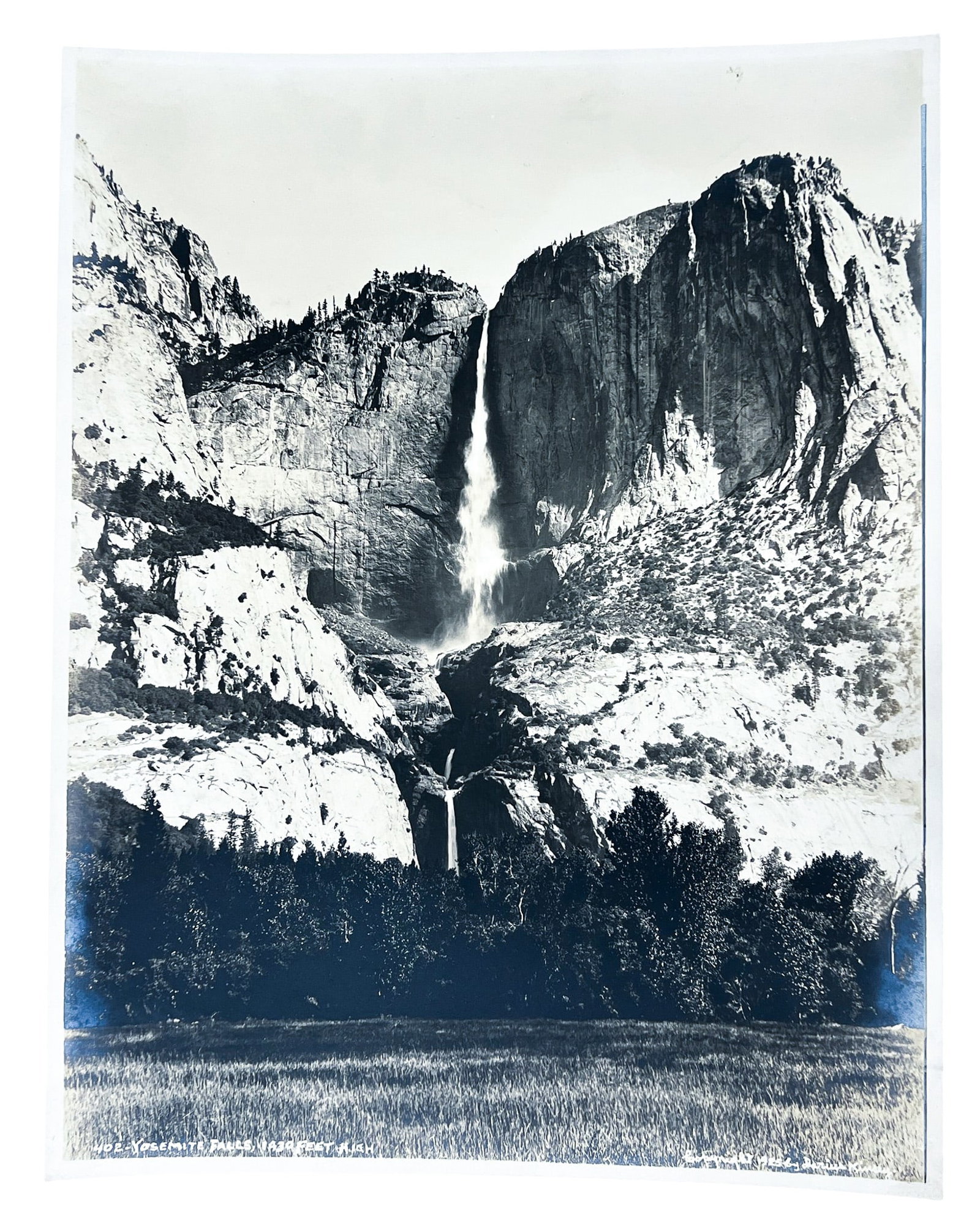 Darius Kinsey "Yosemite Falls 1925 Photograph - 2