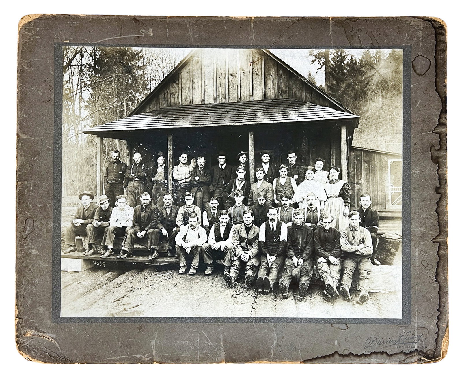 Darius Kinsey "Group Photo" Albumen Photograph - 2