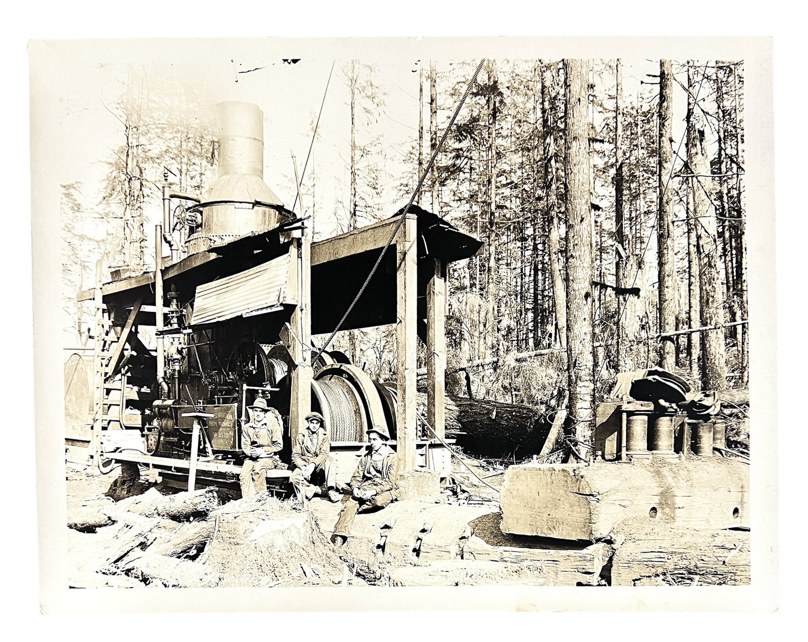 Clark Kinsey "White Star Lumber Co." Photograph - 2
