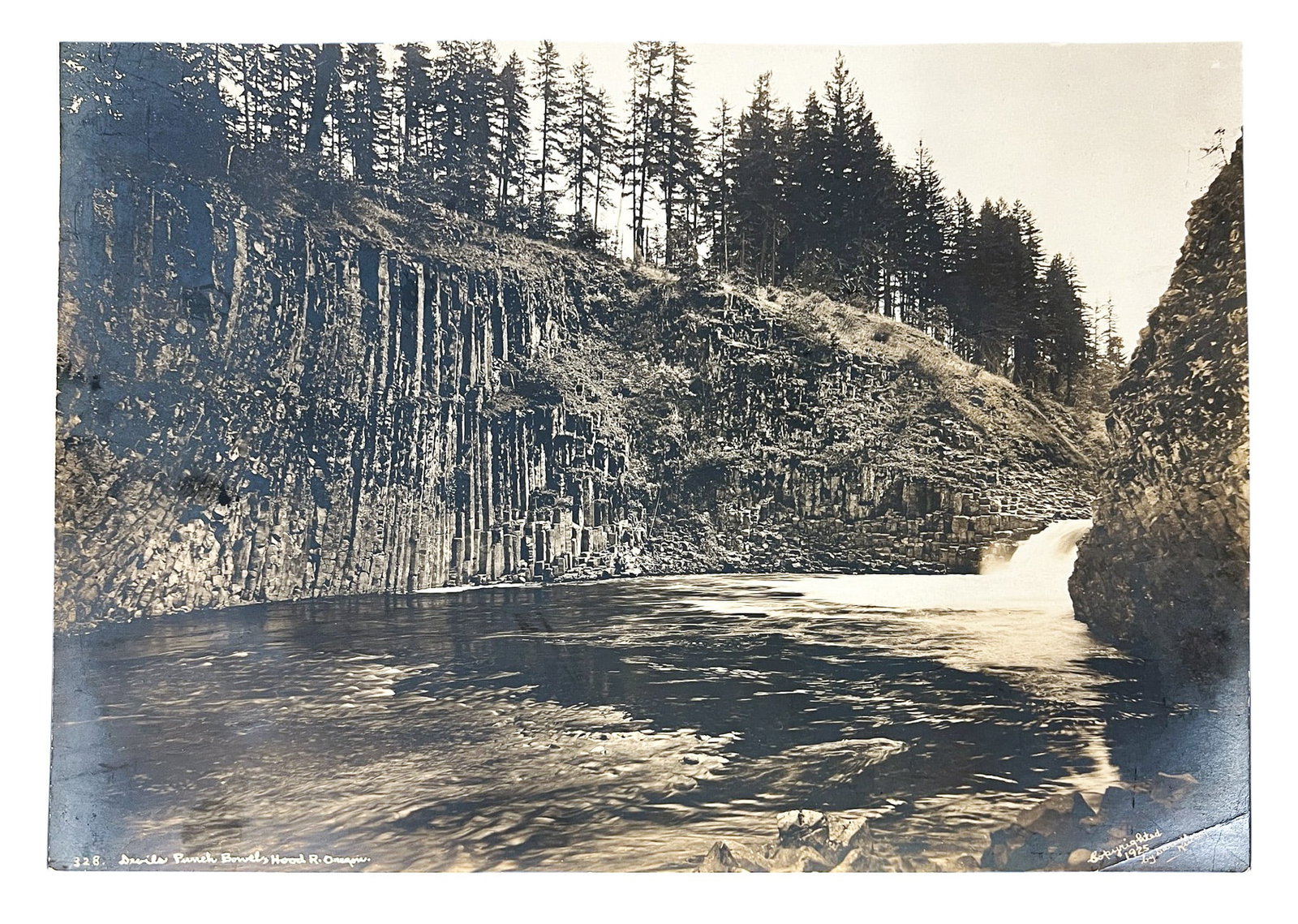 Darius Kinsey "Devil's Punch Bowl Hood R. OR" 1925 Photograph - 2