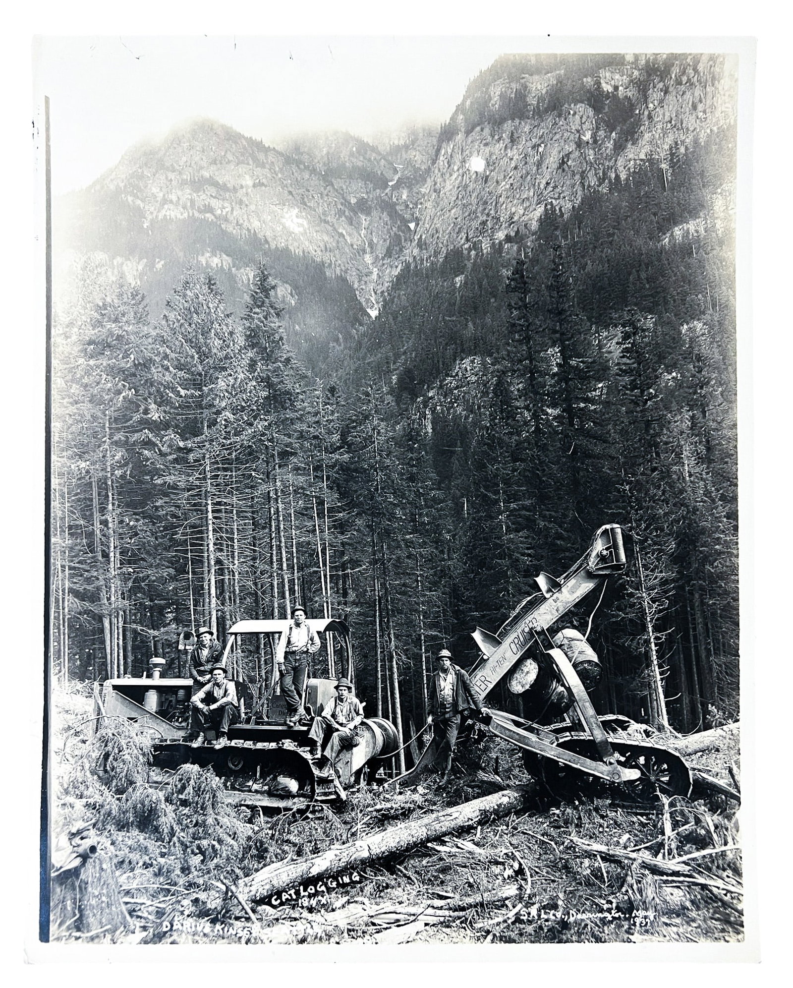 Darius Kinsey "SRL Co. Darrington" 1937 Photograph - 2