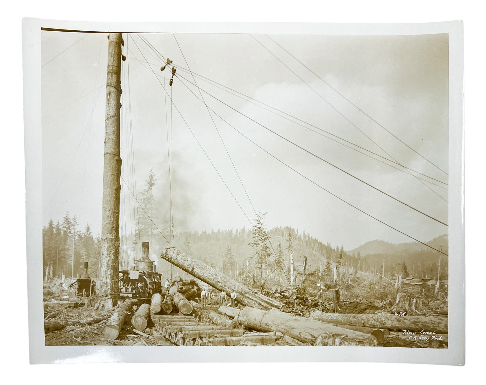 Clark Kinsey "Polson Camp 6" Photograph - 2