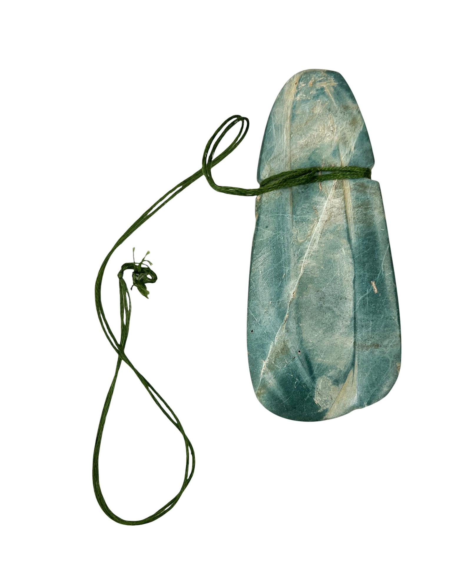 Ancient Pre-Columbian Olmec Jade Celt - 2