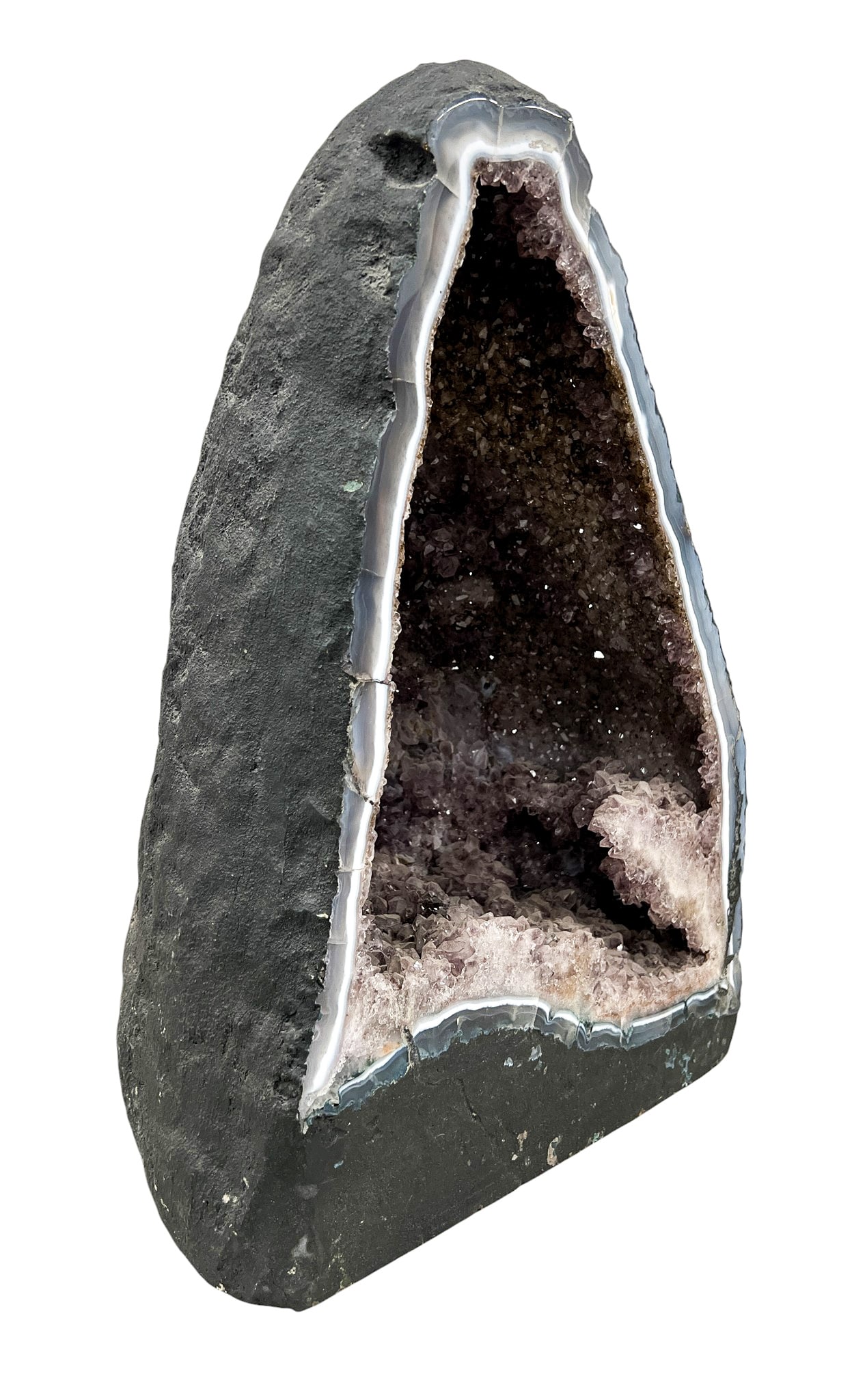 Amethyst Cathedral Geode Quartz Crystal - 2