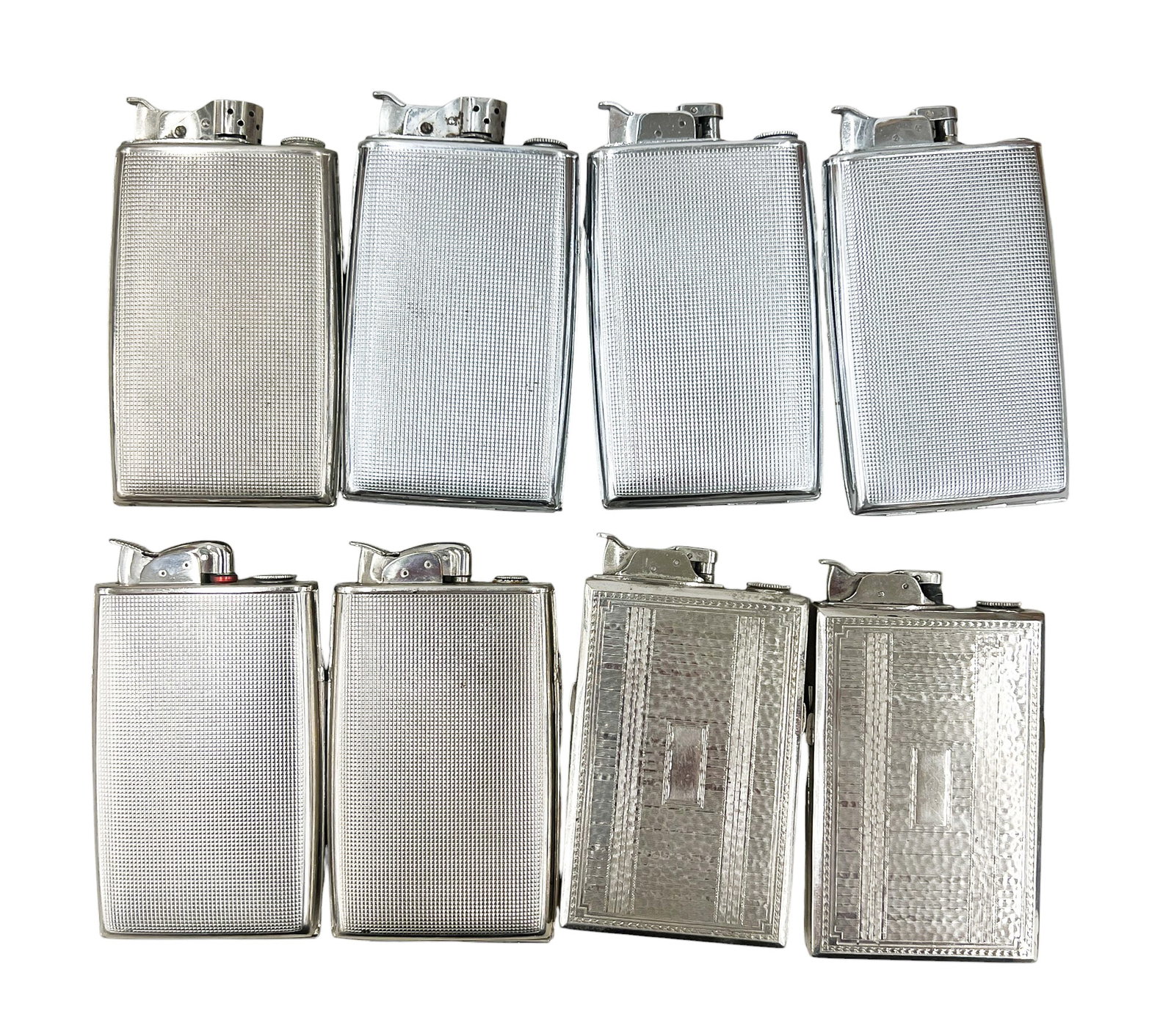 8pc Evans Case Lighters - 2