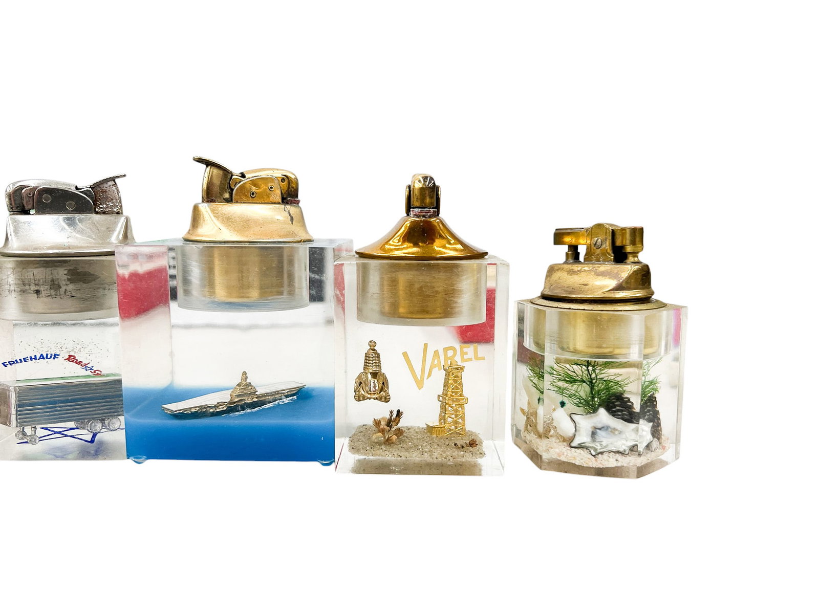 8pc Vintage Table Top Lighters - 4