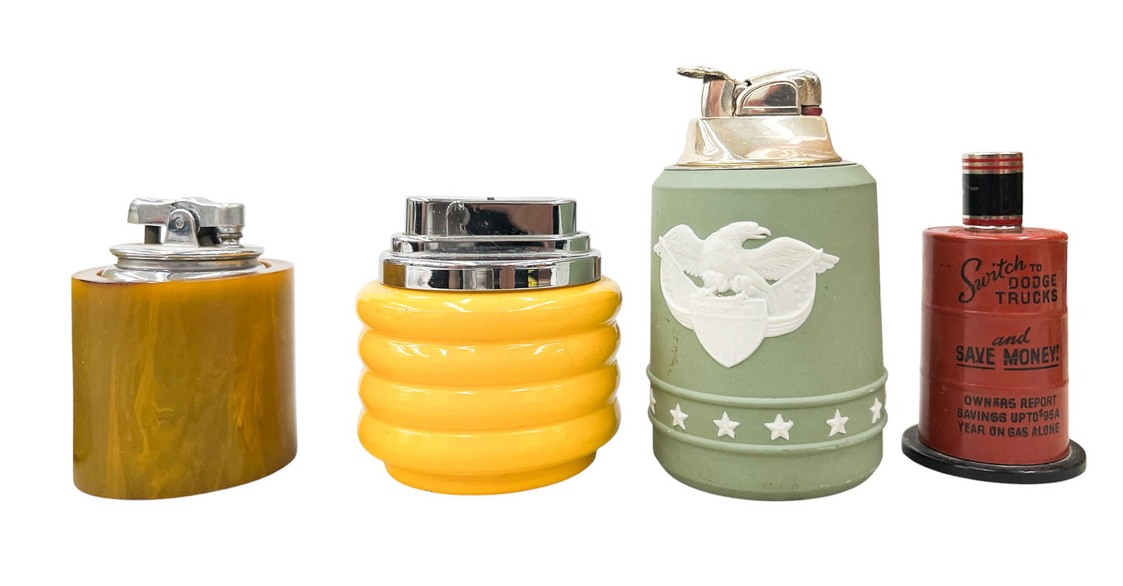 8pc Vintage Table Top Lighters - 3