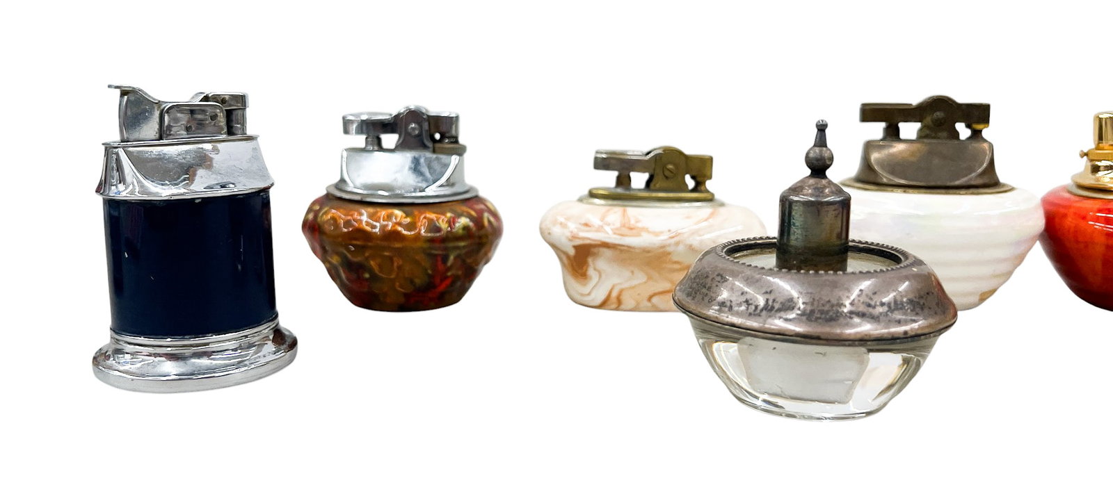 10pc Vintage Ceramic Table Top Lighters etc. - 2