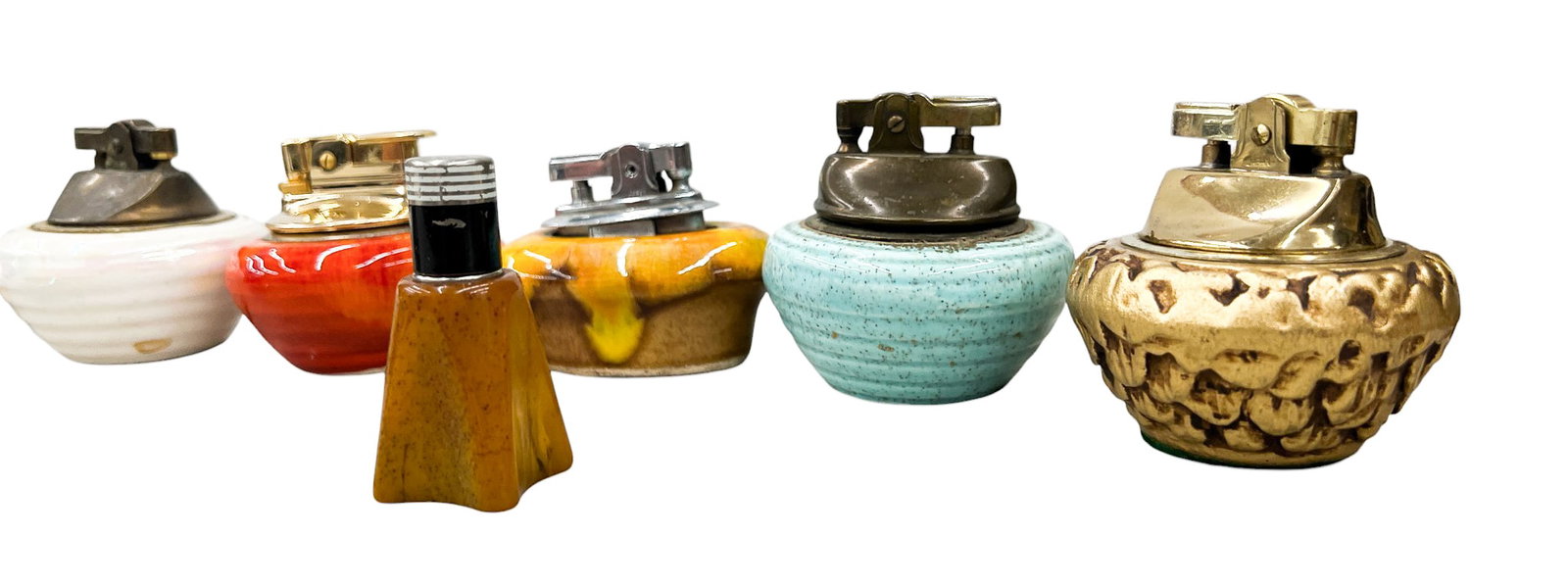 10pc Vintage Ceramic Table Top Lighters etc. - 3