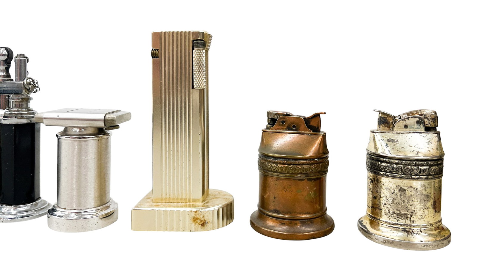10pc Vintage Table Top Lighters - 4