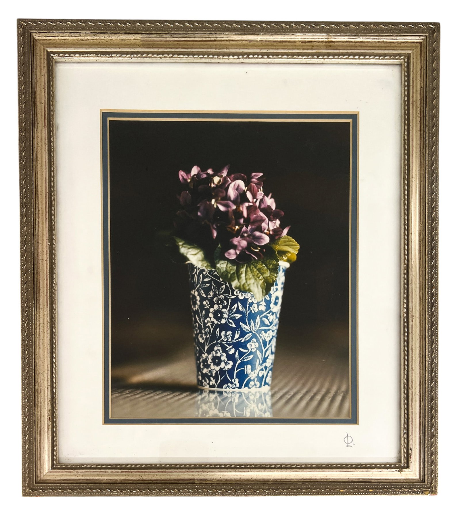 O. Lang "Violets" C-Print - 2