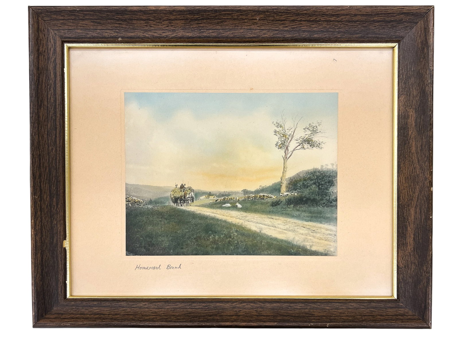 Sheppard C. Cumming "Homeward Bound" 1900 Etching - 2