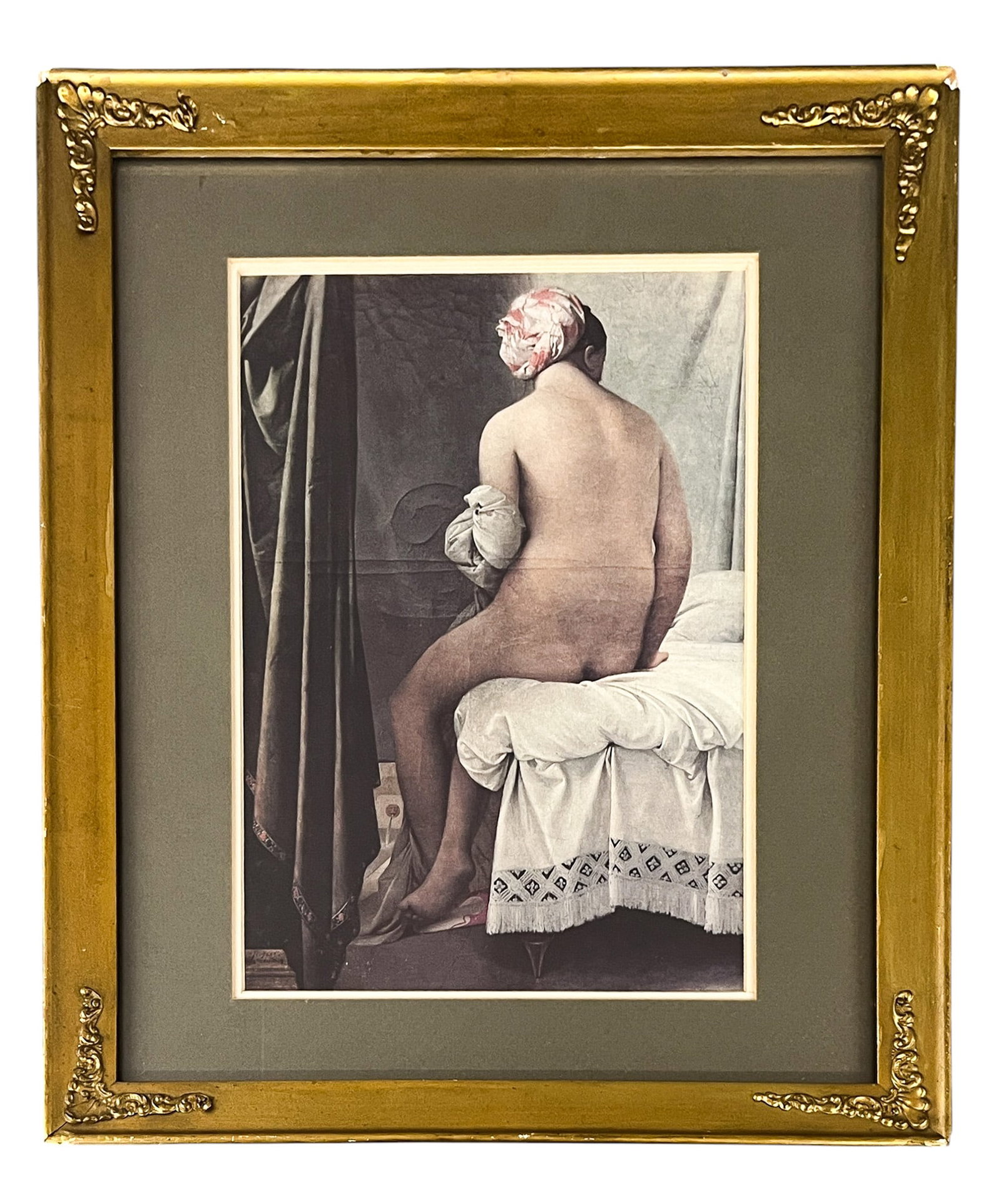 After Jean Auguste Dominique Ingres "La Baigneuse Valpincon" Lithograph - 2