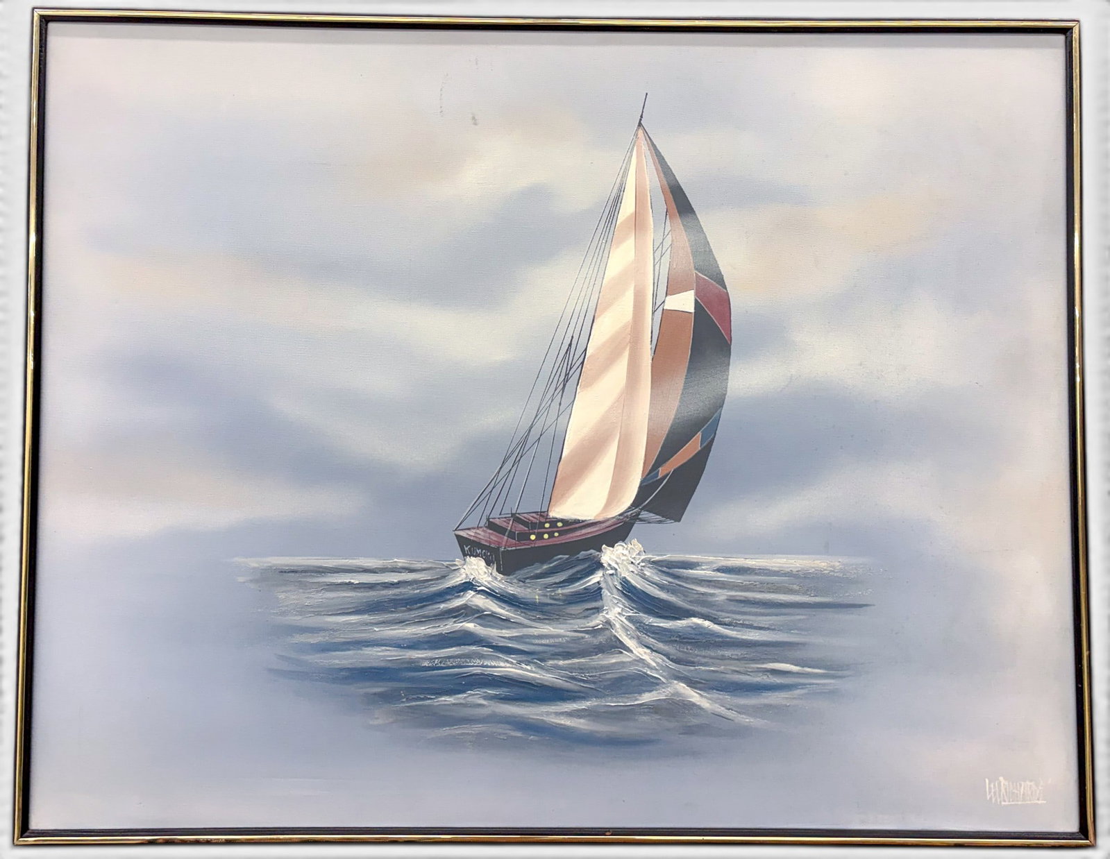 Lee Richards "Spinnaker" Oil on Canvas - 2