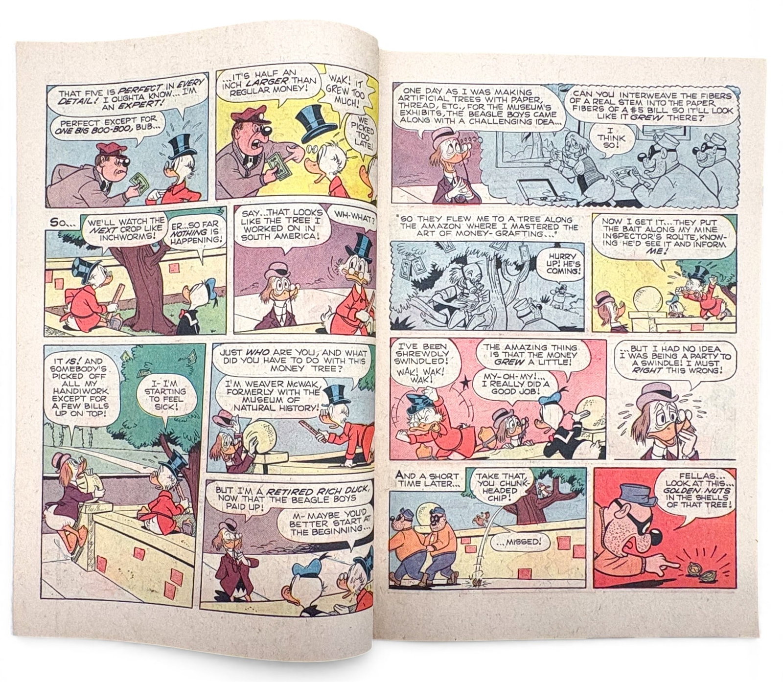 2pc Walt Disney's Comics and Stories Comic Books - 2